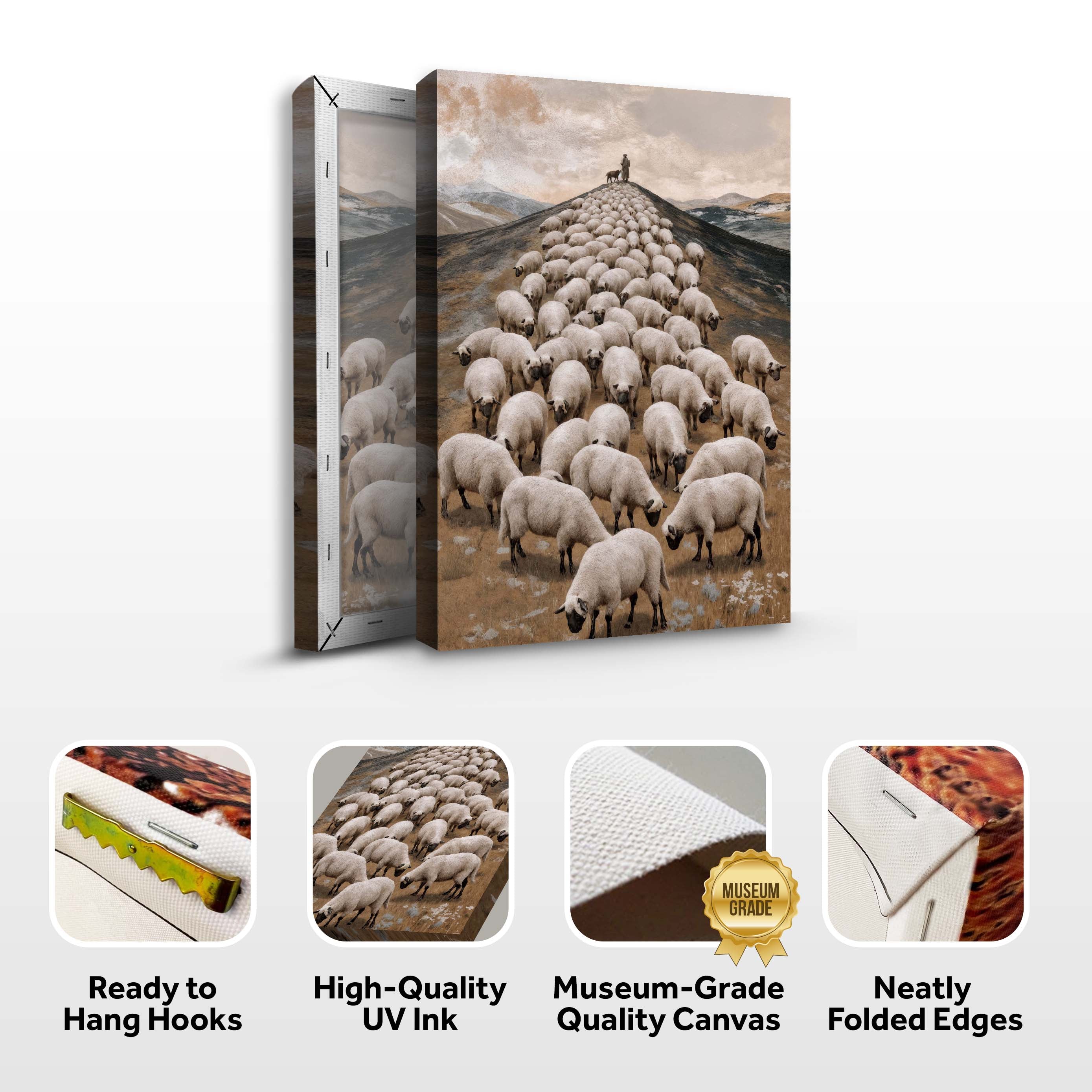 Parable Of The Lost Sheep Faith Wall Art II