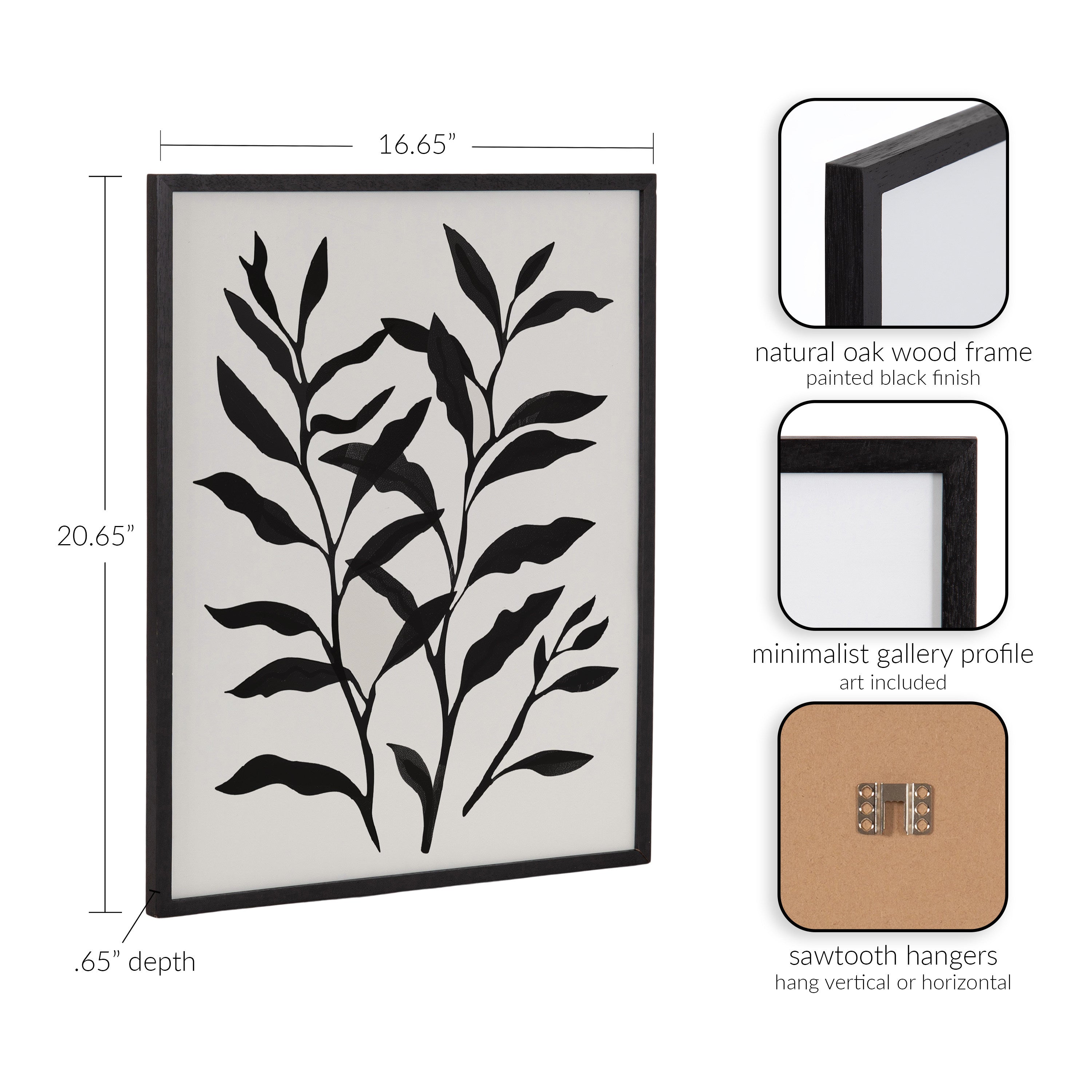 Gallery Modern Botanical Matisse Inspired Silhouette Print by The Creative Bunch Studio