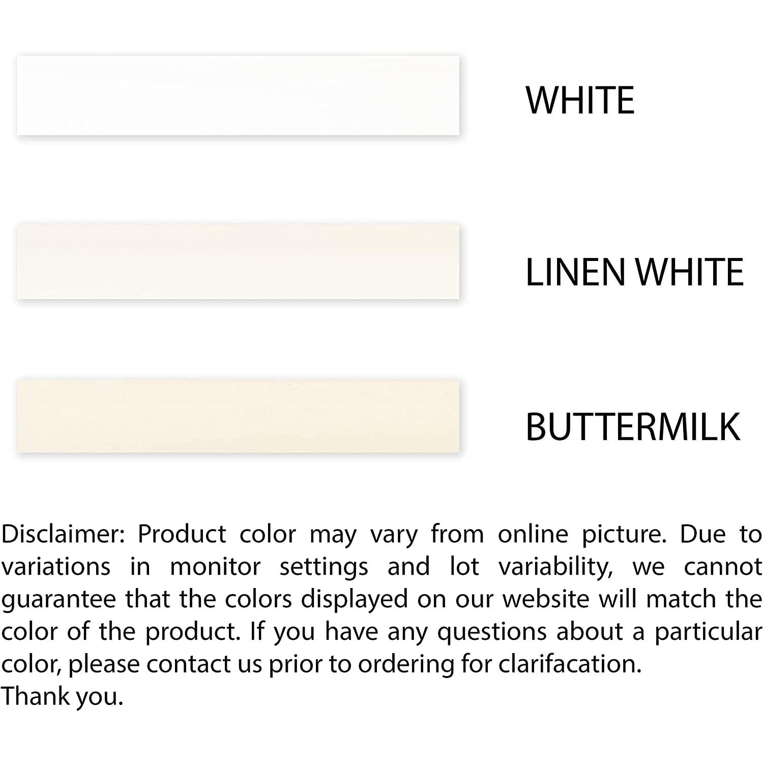 Linen White Round Wooden Dining Table For Dining Room