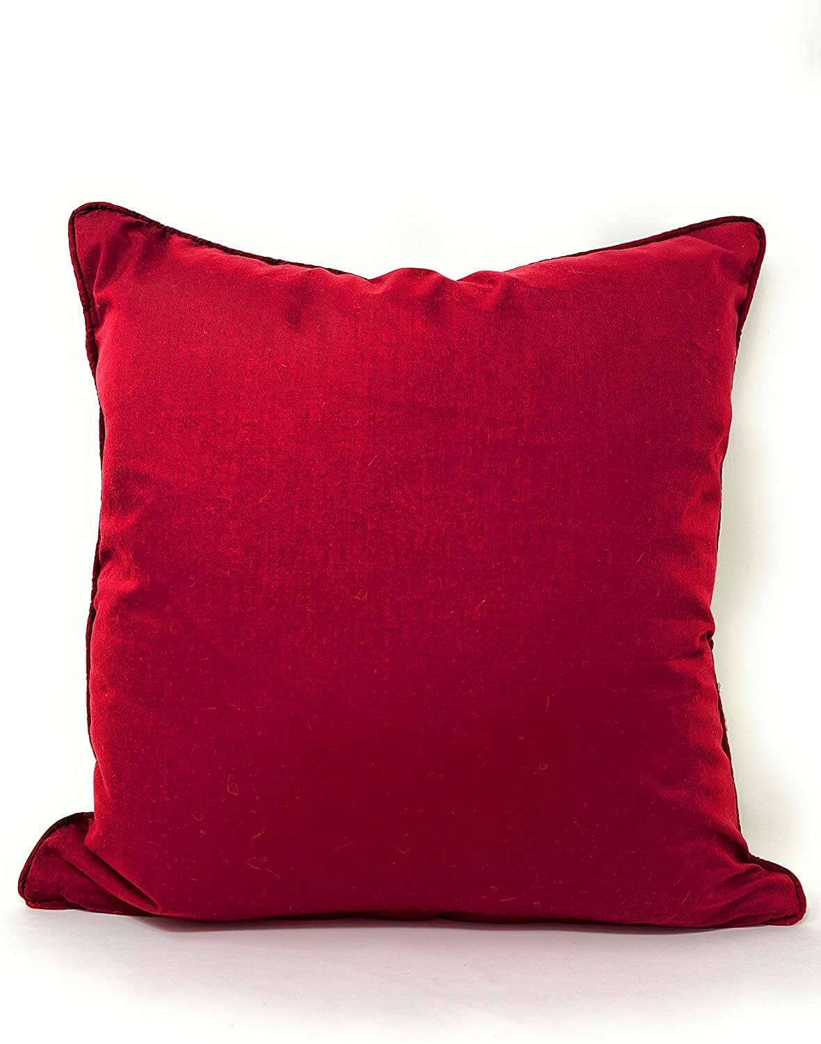 DaDalogy Bedding Light White Mughal Floral Botanical Cottage Fleur Tapestry Throw Pillow Covers 16" (18196)