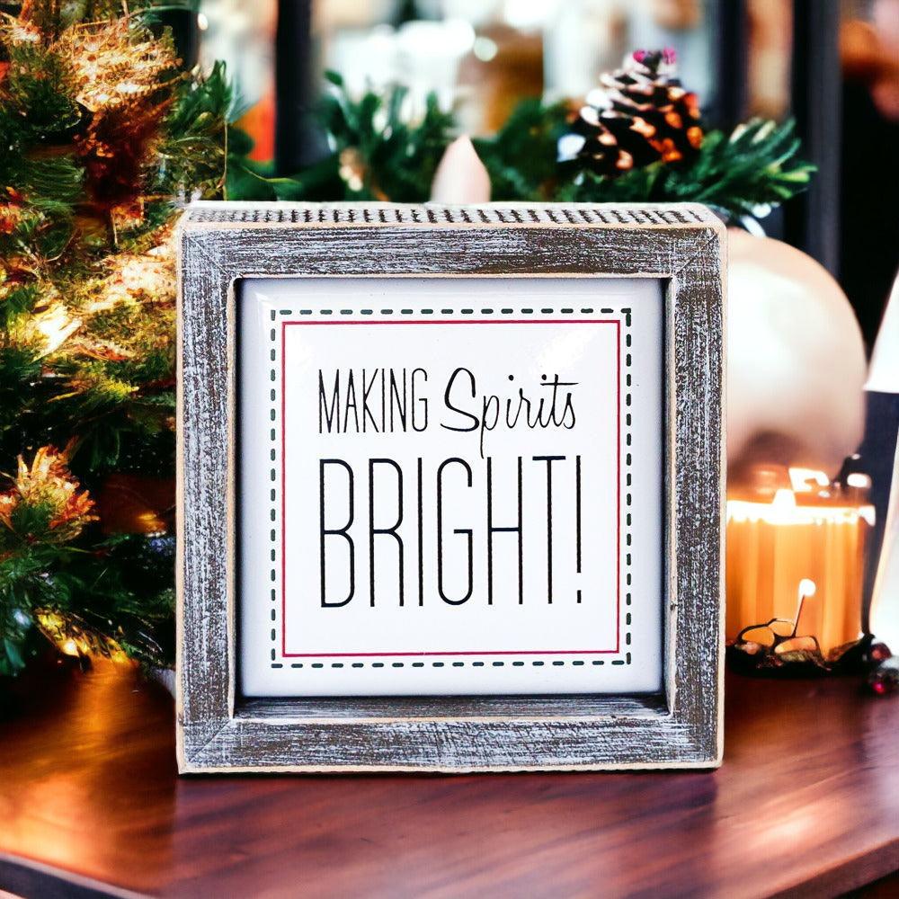 Spirits Bright 5" Sign-1