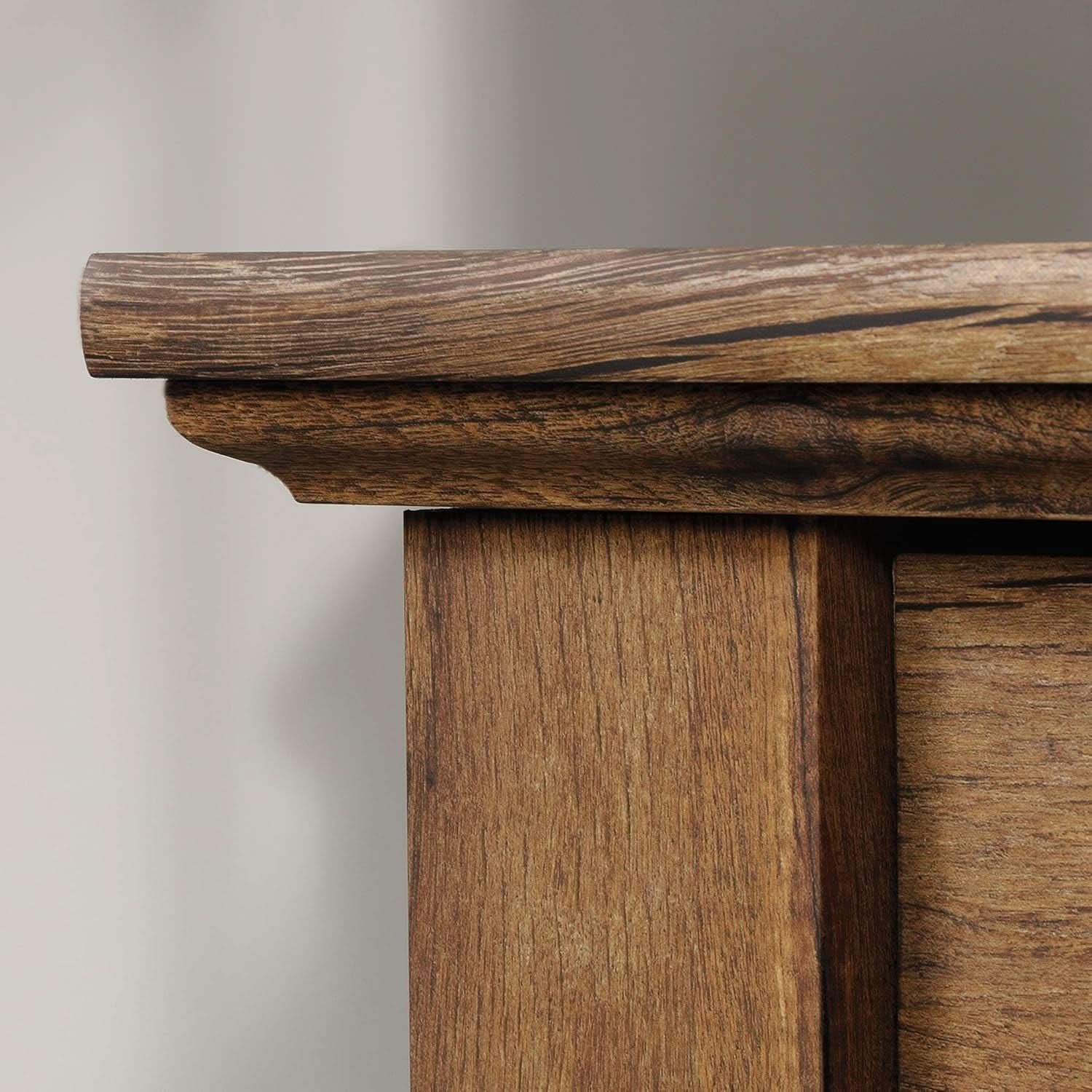 Palladia Executive Desk 65 Inch Vintage Oak Surface