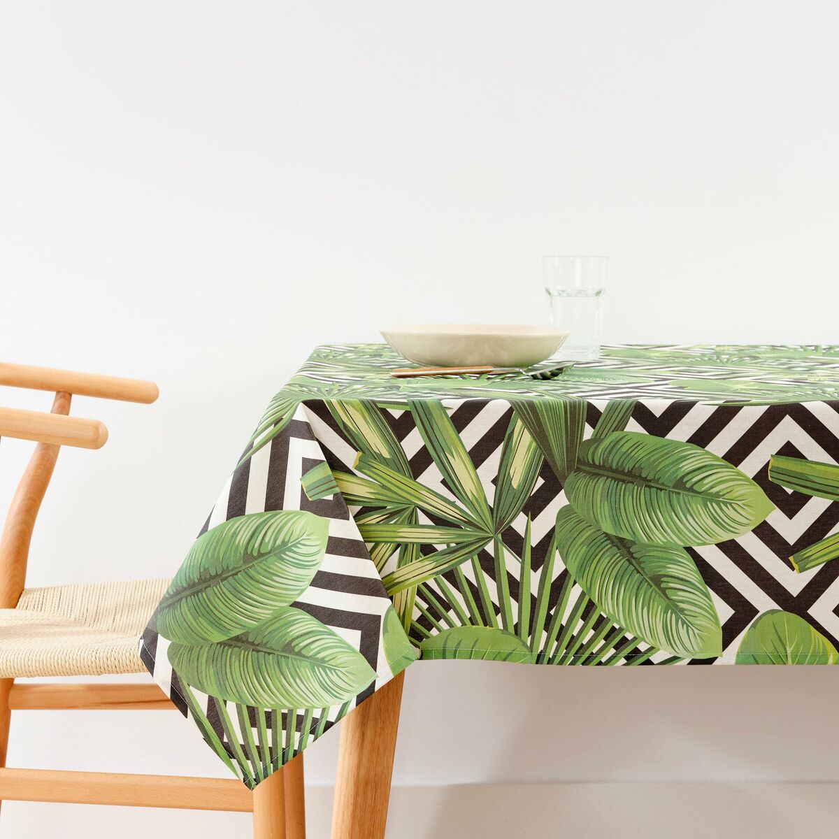 Tablecloth Belum 0318-81 Multicolour 300 x 155 cm Leaf of a plant-0