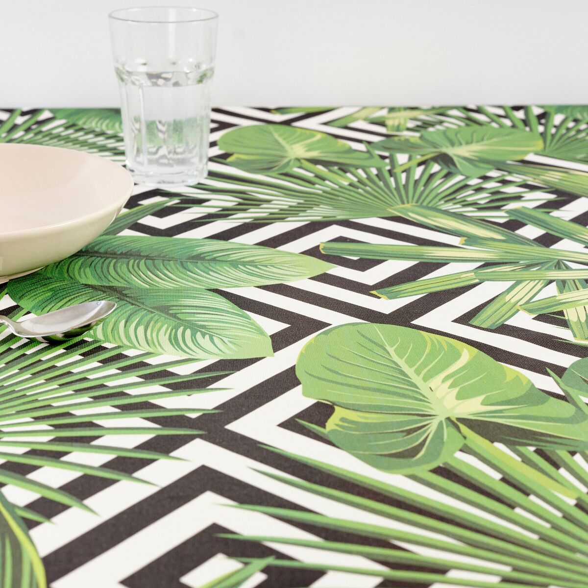 Tablecloth Belum 0318-81 Multicolour 300 x 155 cm Leaf of a plant-5