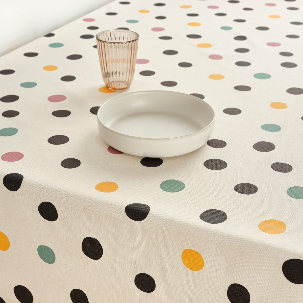 Stain-proof resined tablecloth Belum Cuzco Multicolour 250 x 150 cm-3