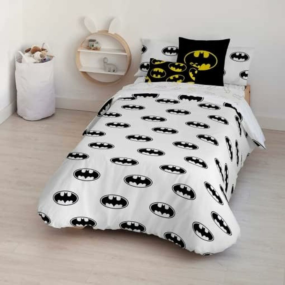 Nordic cover Batman Basic Multicolour 175 Threads 260 x 240 cm-0