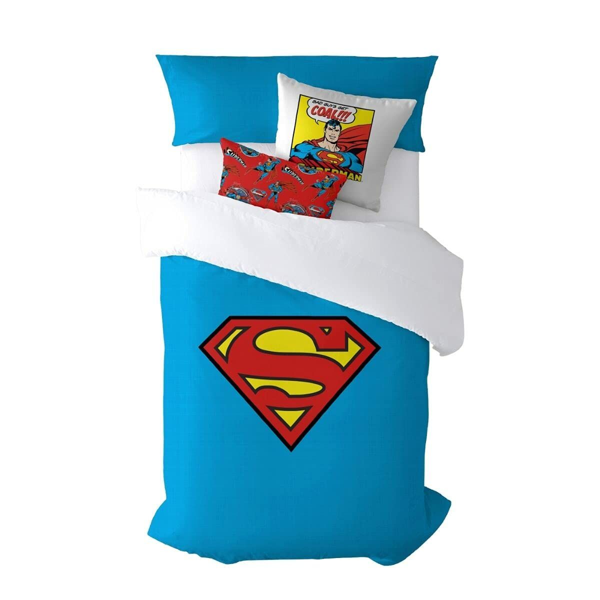 Nordic cover Superman Superman Multicolour 175 Threads 180 x 220 cm-0