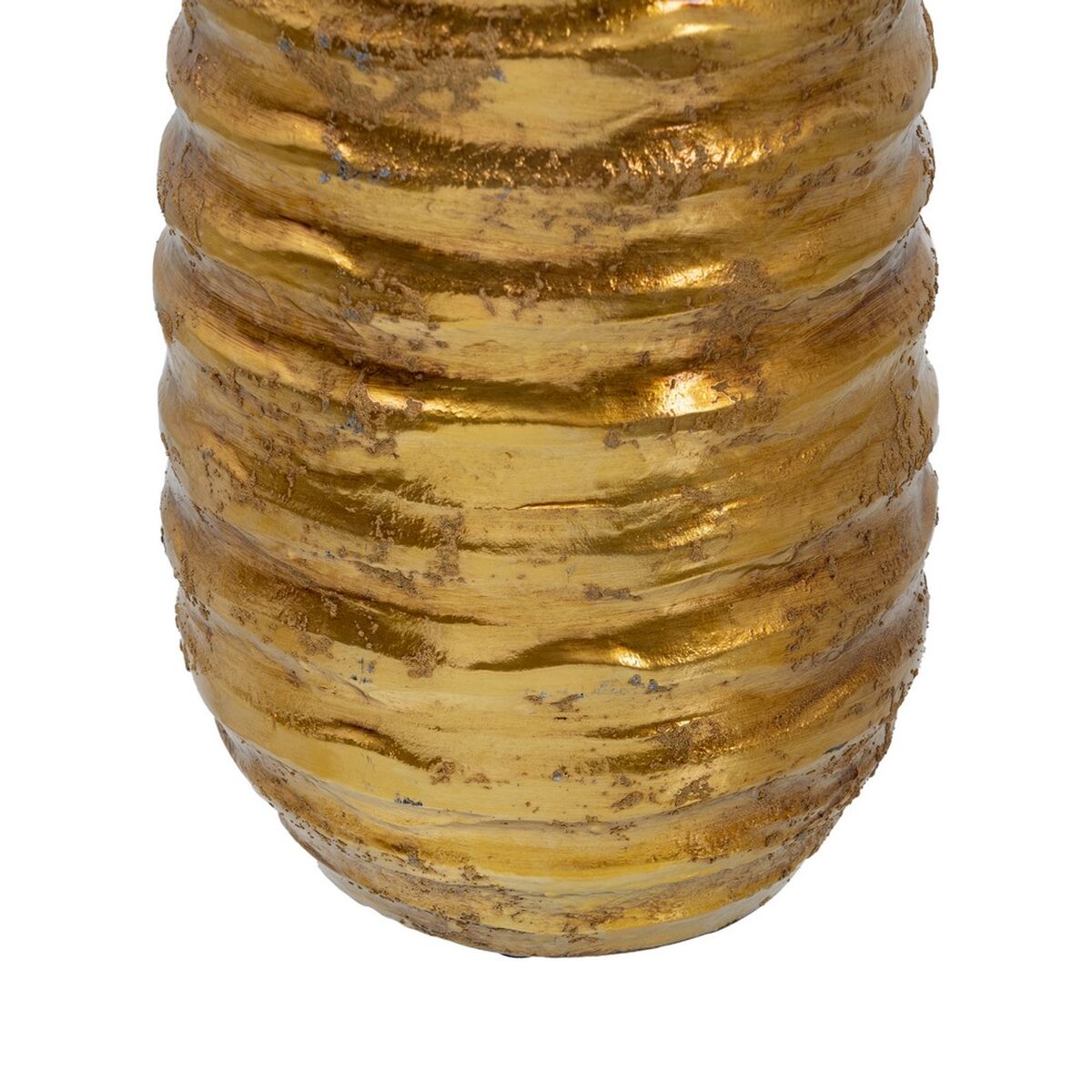 Vase 16 x 16 x 41,5 cm Ceramic Golden-1