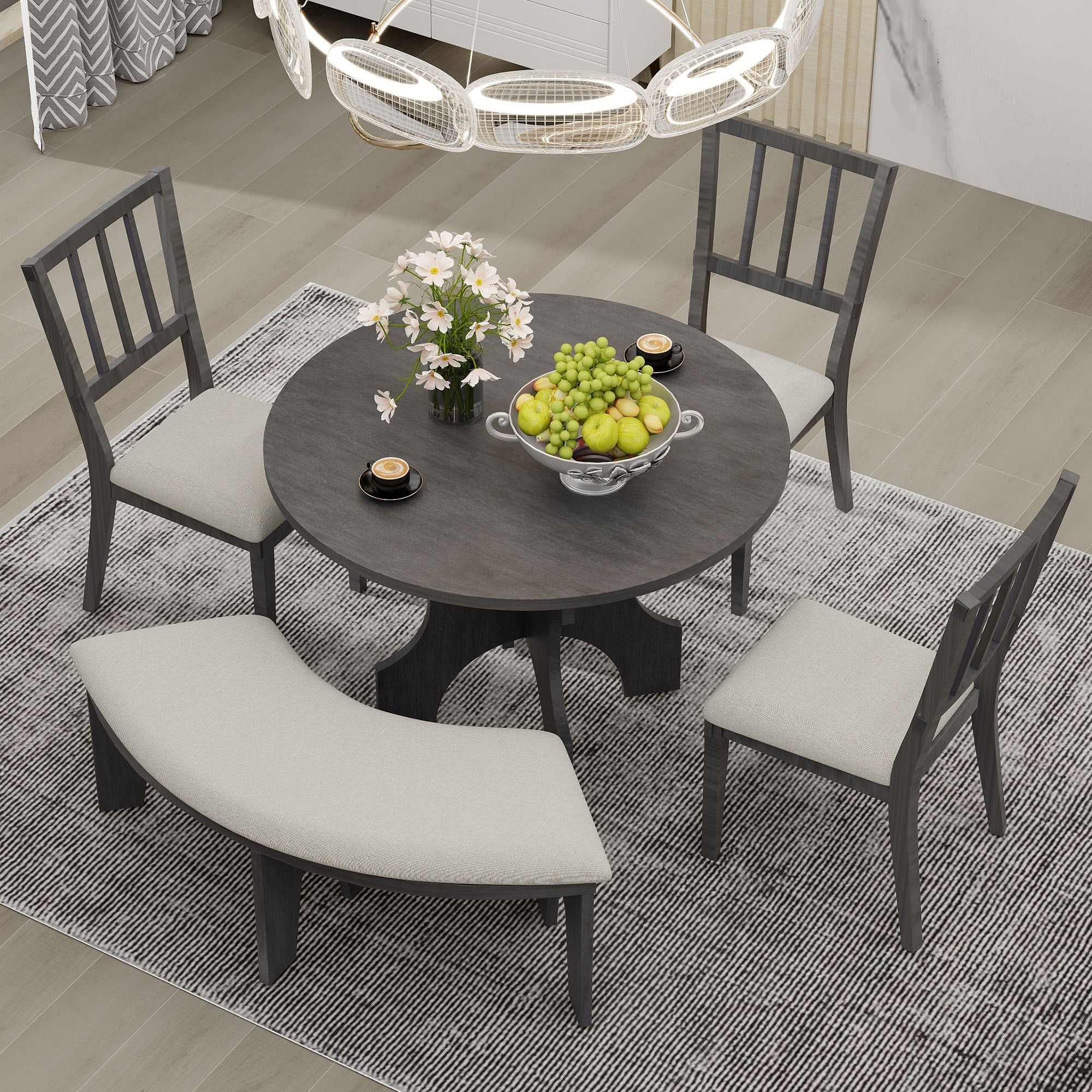 5-Piece Dining Table Set-1