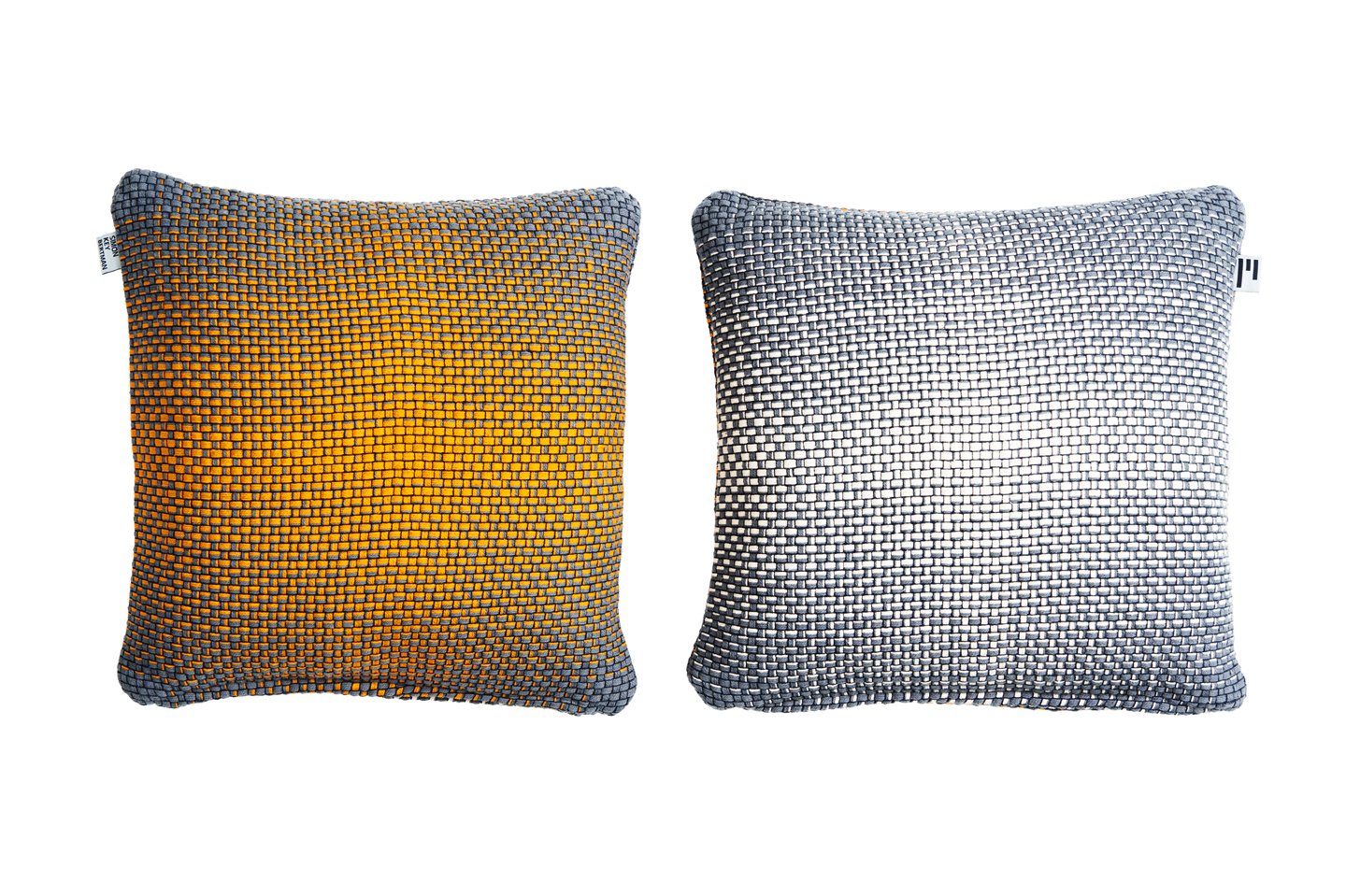 TWO SIDE GRADIENT YELLOW - CUSHION COVER-1