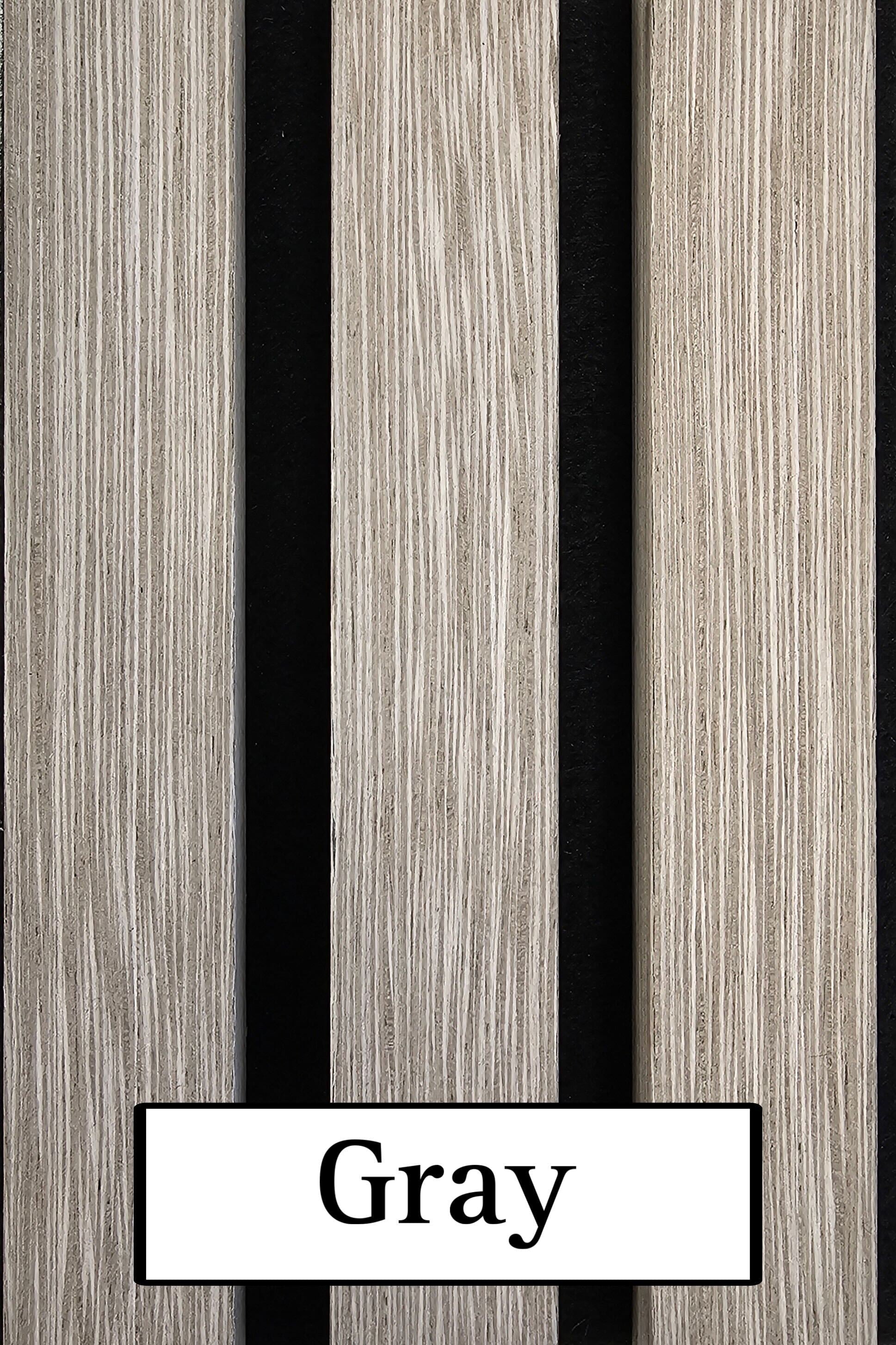 2-Pack Acoustic Wall Panels – Gray