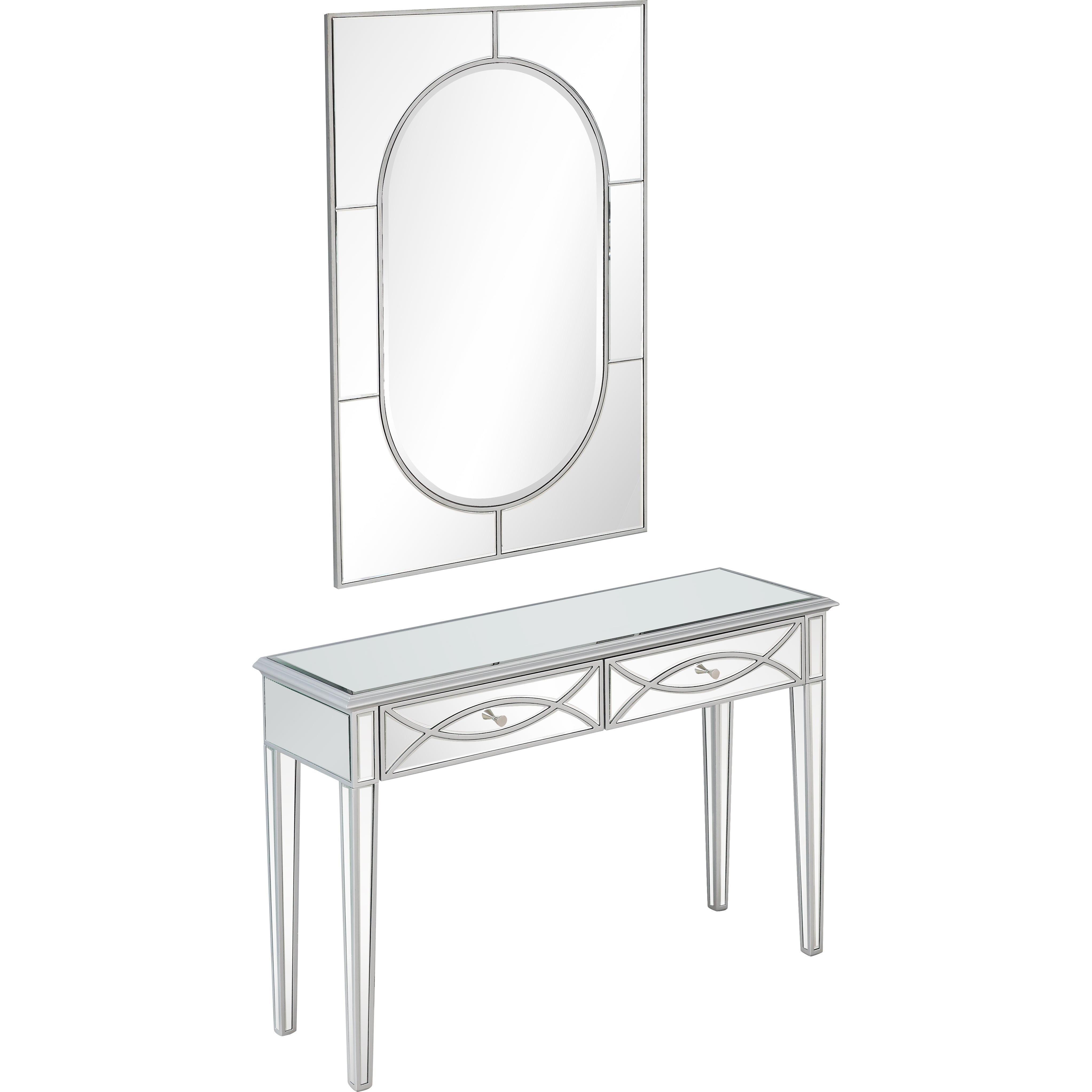 Helena Wall Mirror and Console-1