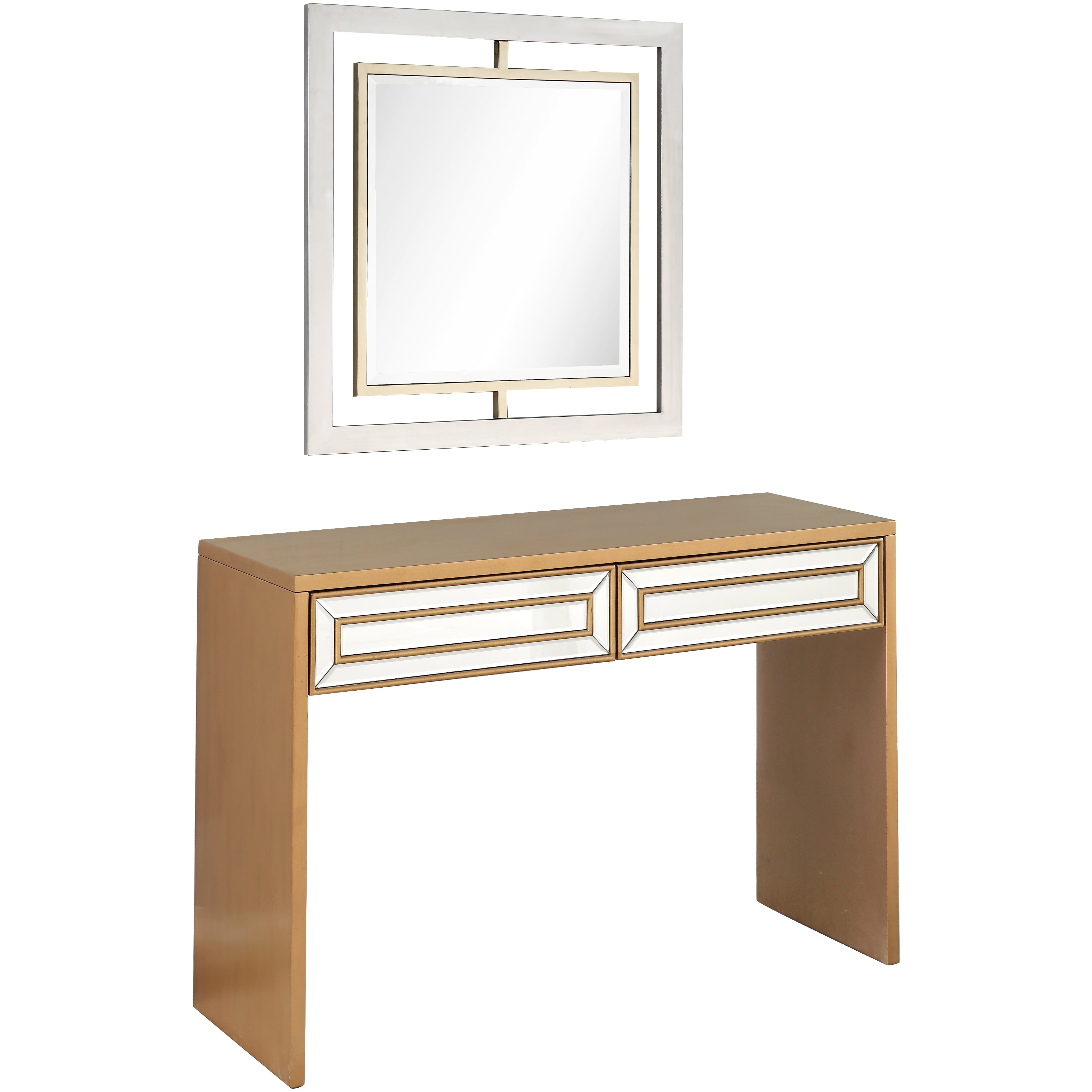 Virginia Wall Mirror and Console-2