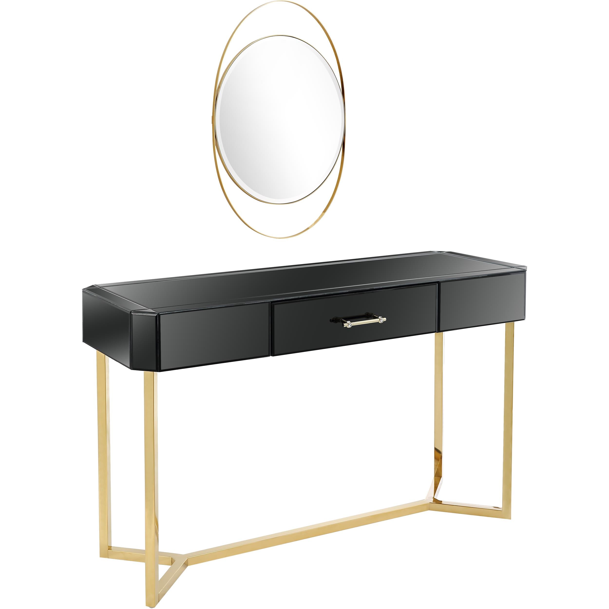 Sonya Wall Mirror and Console Table-1