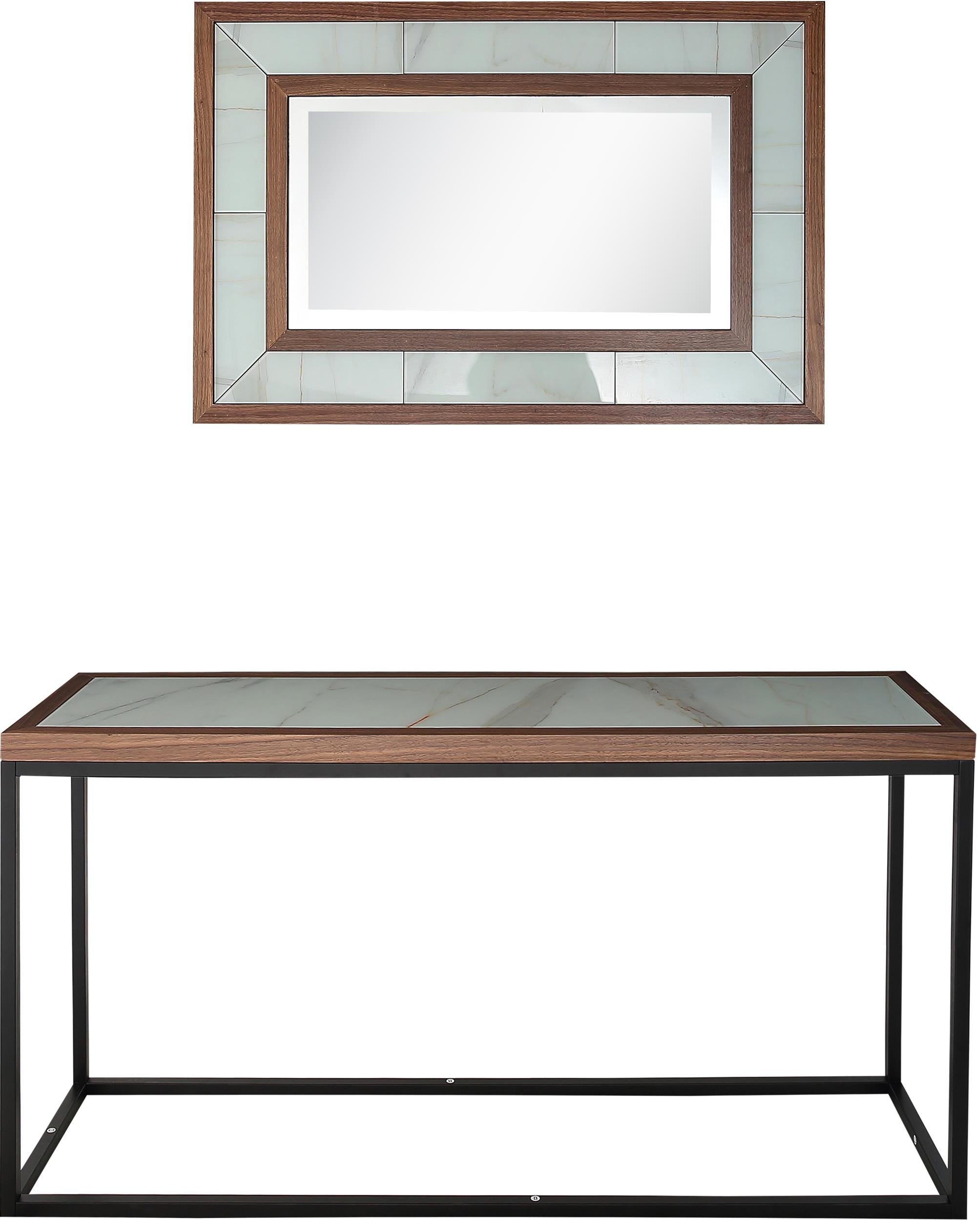 Riley Wall Mirror and Console Table-2