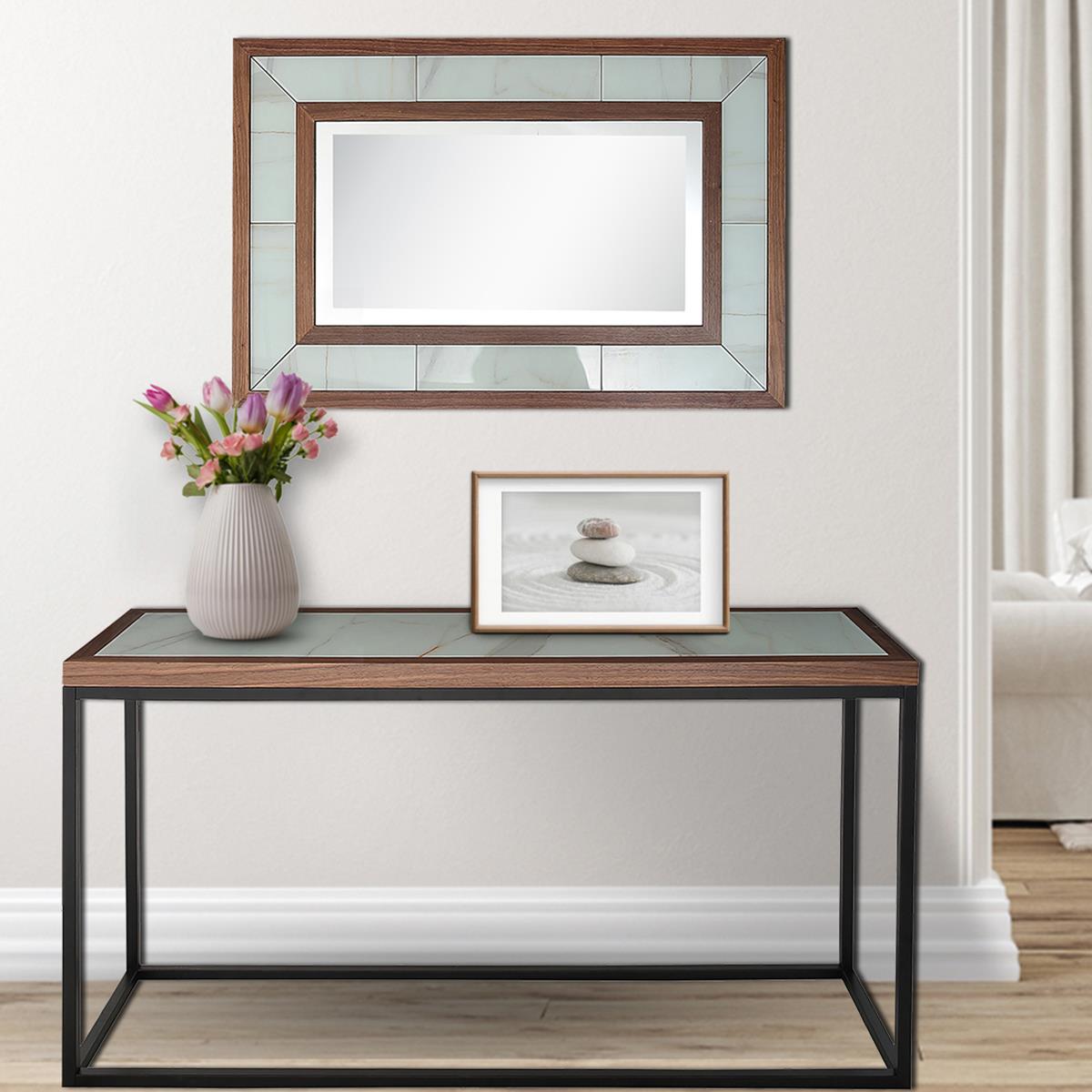 Riley Wall Mirror and Console Table-0