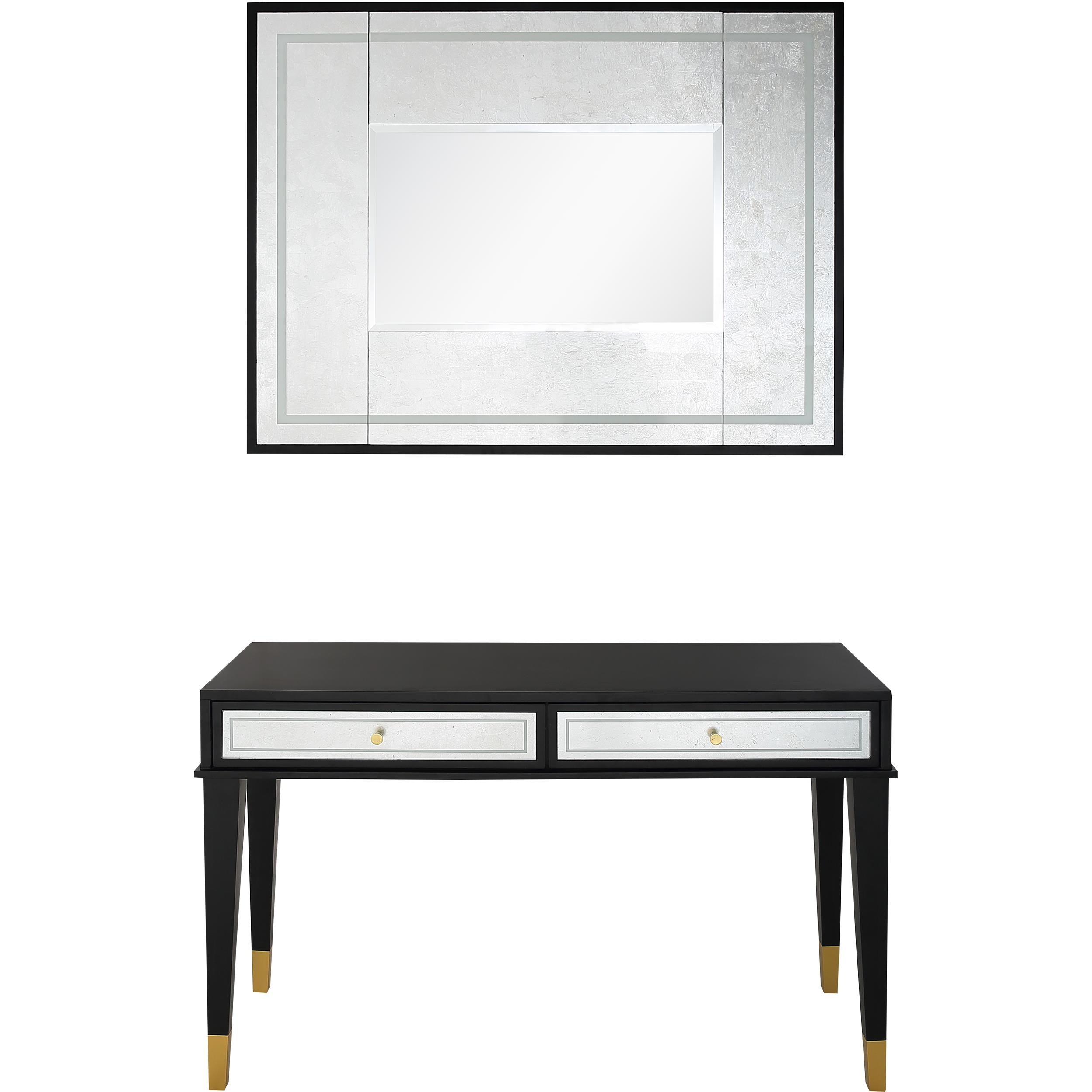 Makalu Wall Mirror and Console Table-2