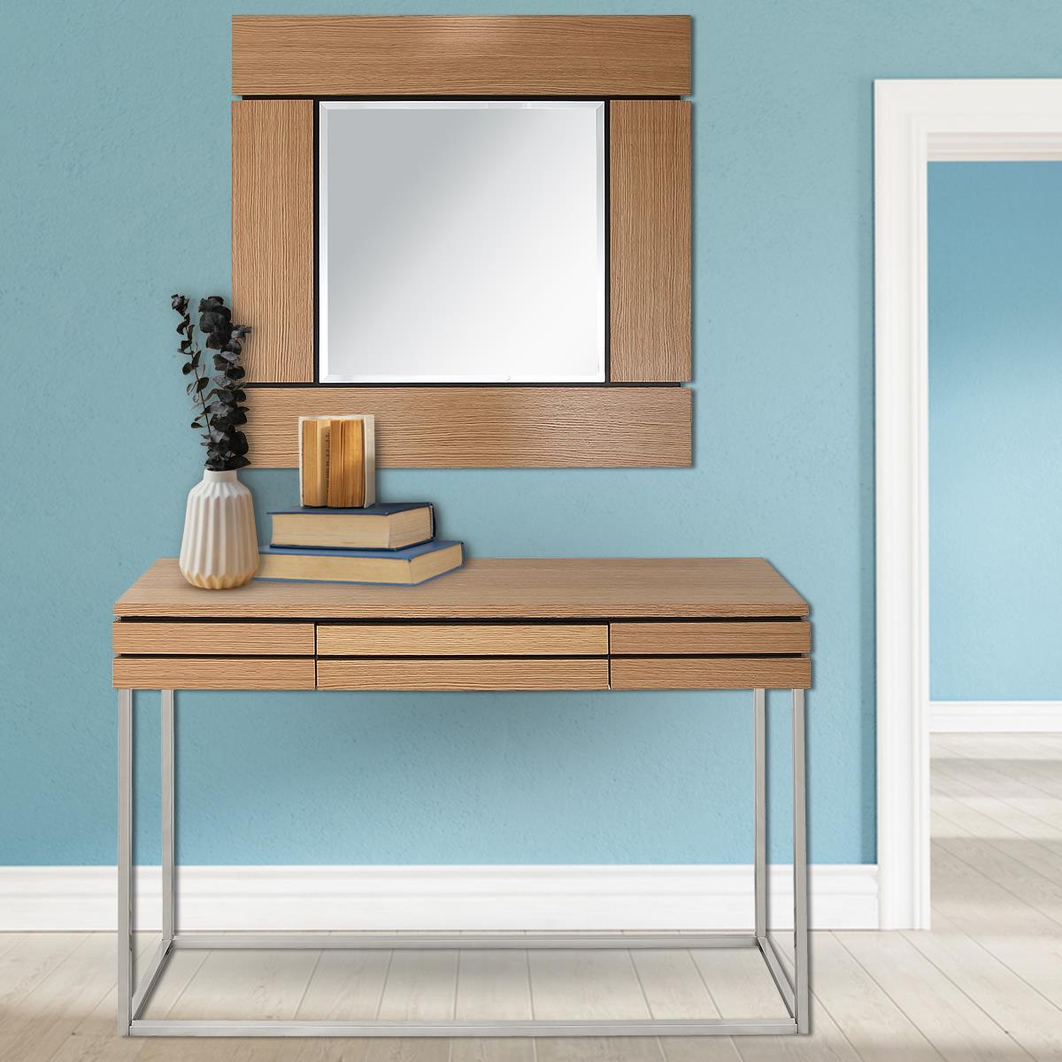 Barnes Wall Mirror and Console Table-0