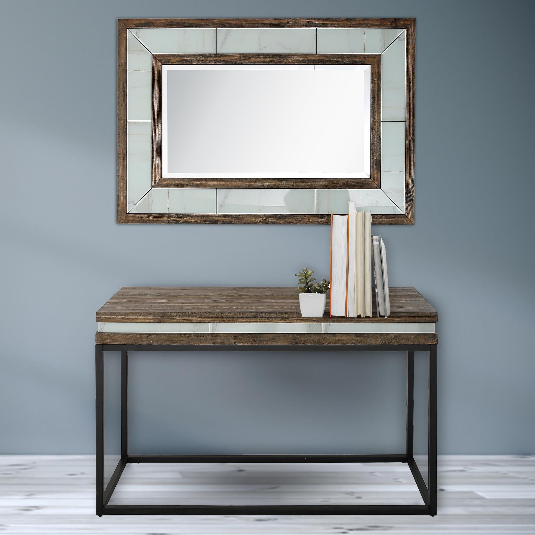 Bailey Wall Mirror and Console Table-0