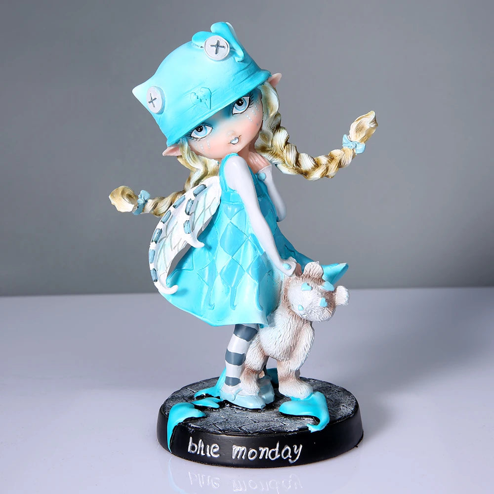 Magic Fairy Garden Ornament Figurine Resin Decor Gift