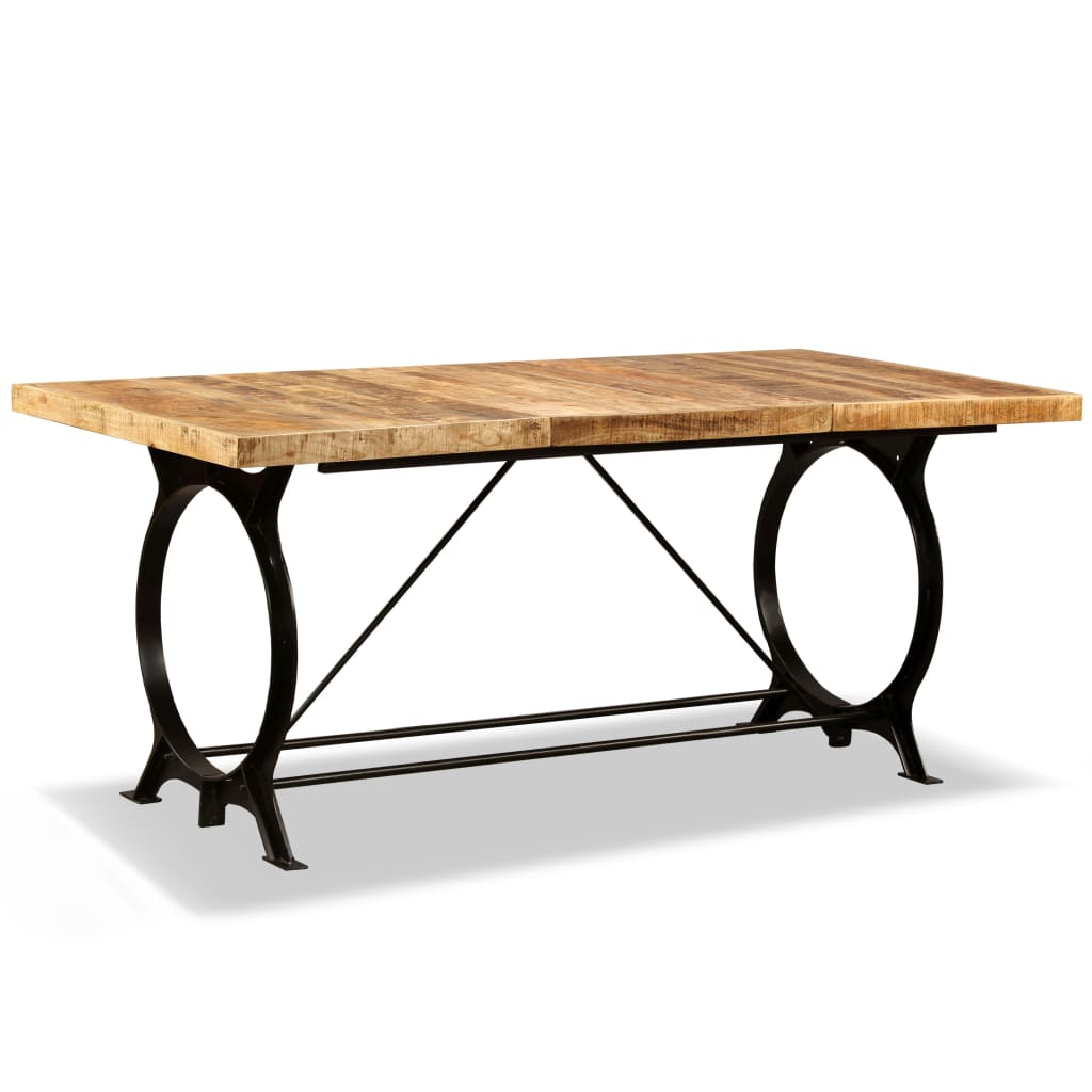 vidaXL Dining Table Kitchen Table Home Dining Room Table Solid Reclaimed Wood-0