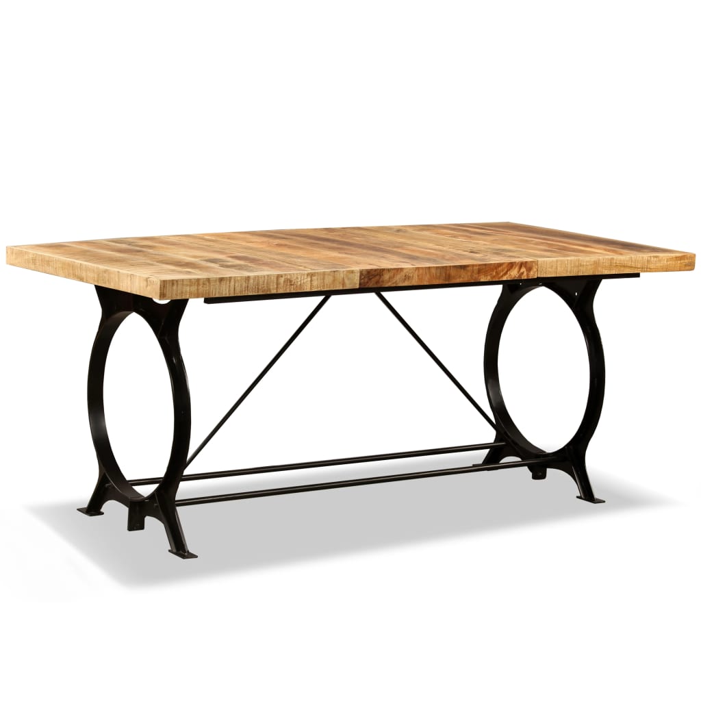 vidaXL Dining Table Kitchen Table Home Dining Room Table Solid Reclaimed Wood-4