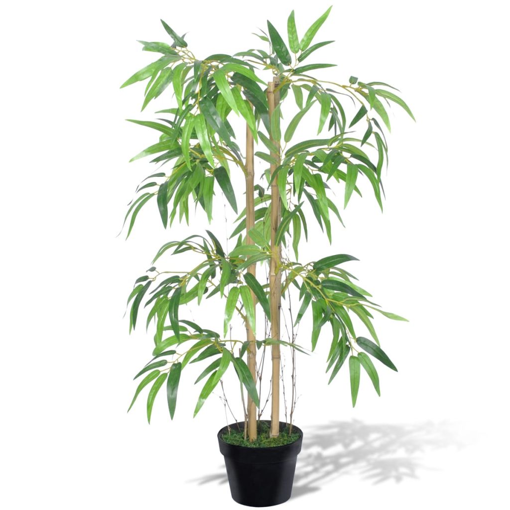 vidaXL Artificial Plant Artificial Bamboo Artificial Tree Twiggy with Pot-0