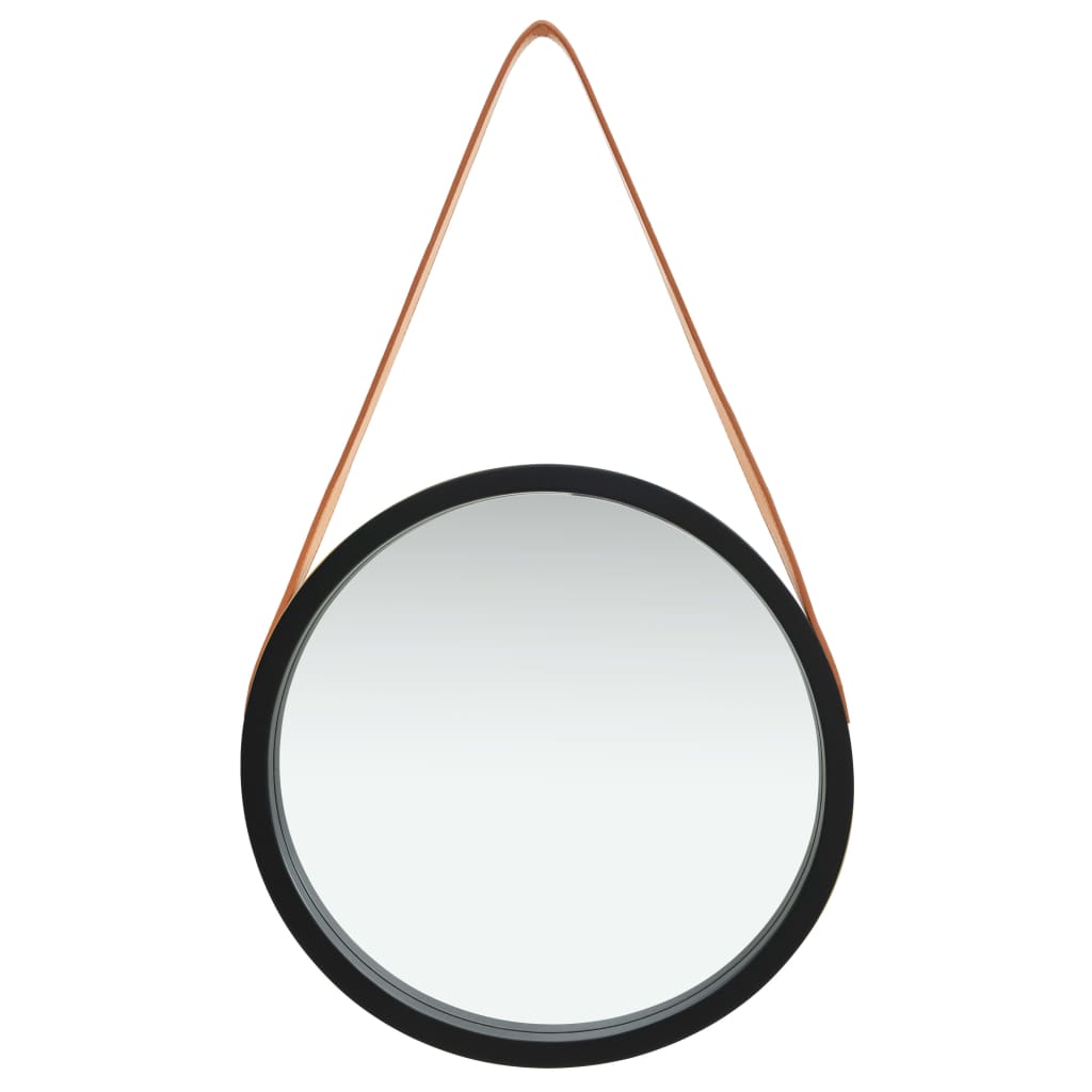 vidaXL Wall Mirror Vanity Retro Hanging Round Mirror for Bedroom Living Room-4