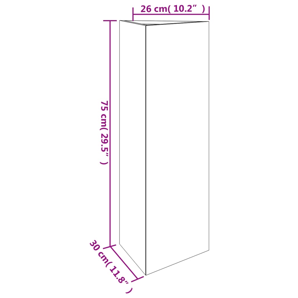 vidaXL Garden Planter 11.8"x10.2"x29.5" Corten Steel-4