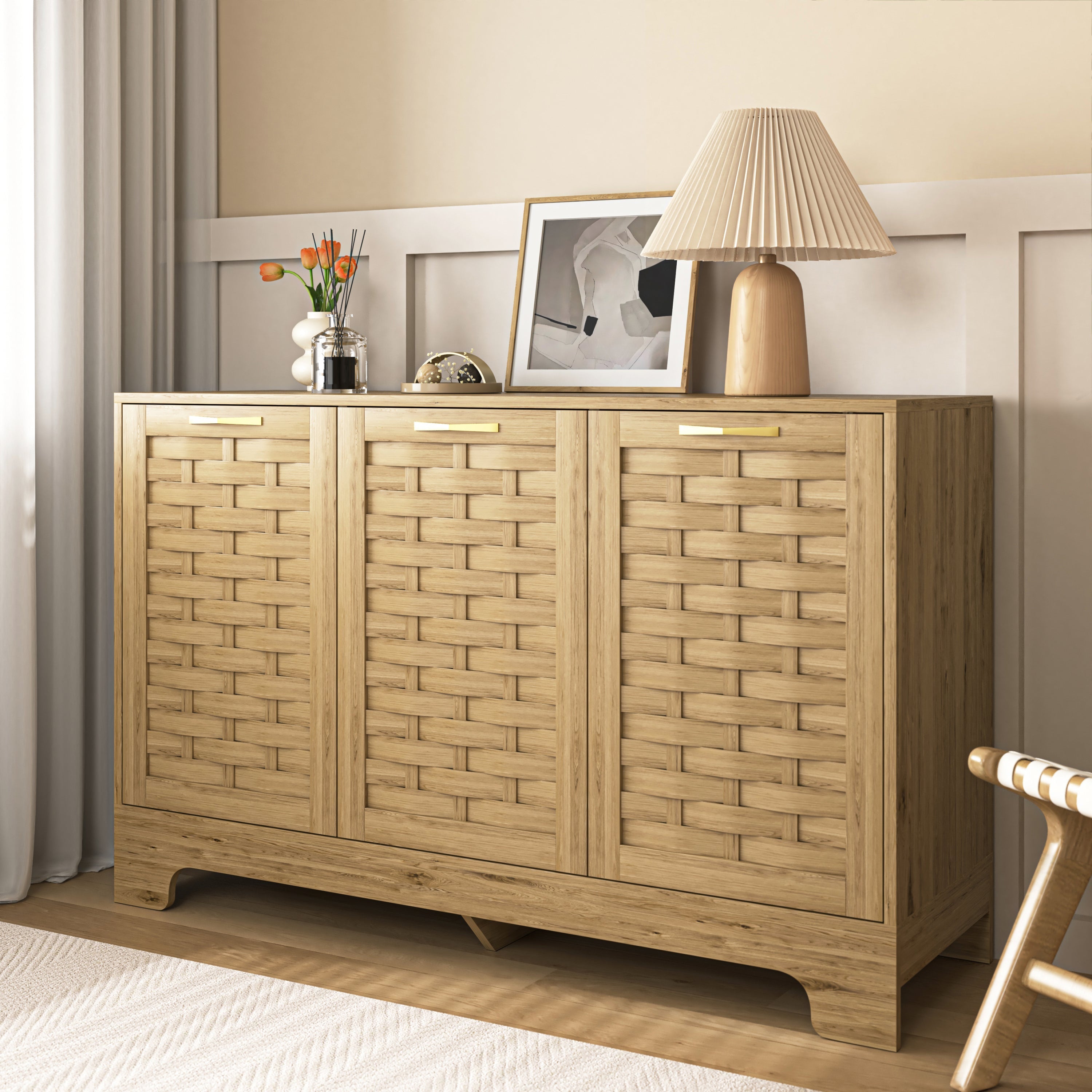 Storage Cabinet with 3 Doors