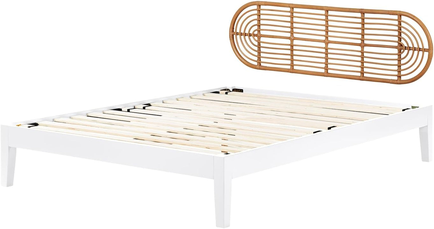 Elegant Wall-Mounted Headboard With Curvaceous Flower Petals