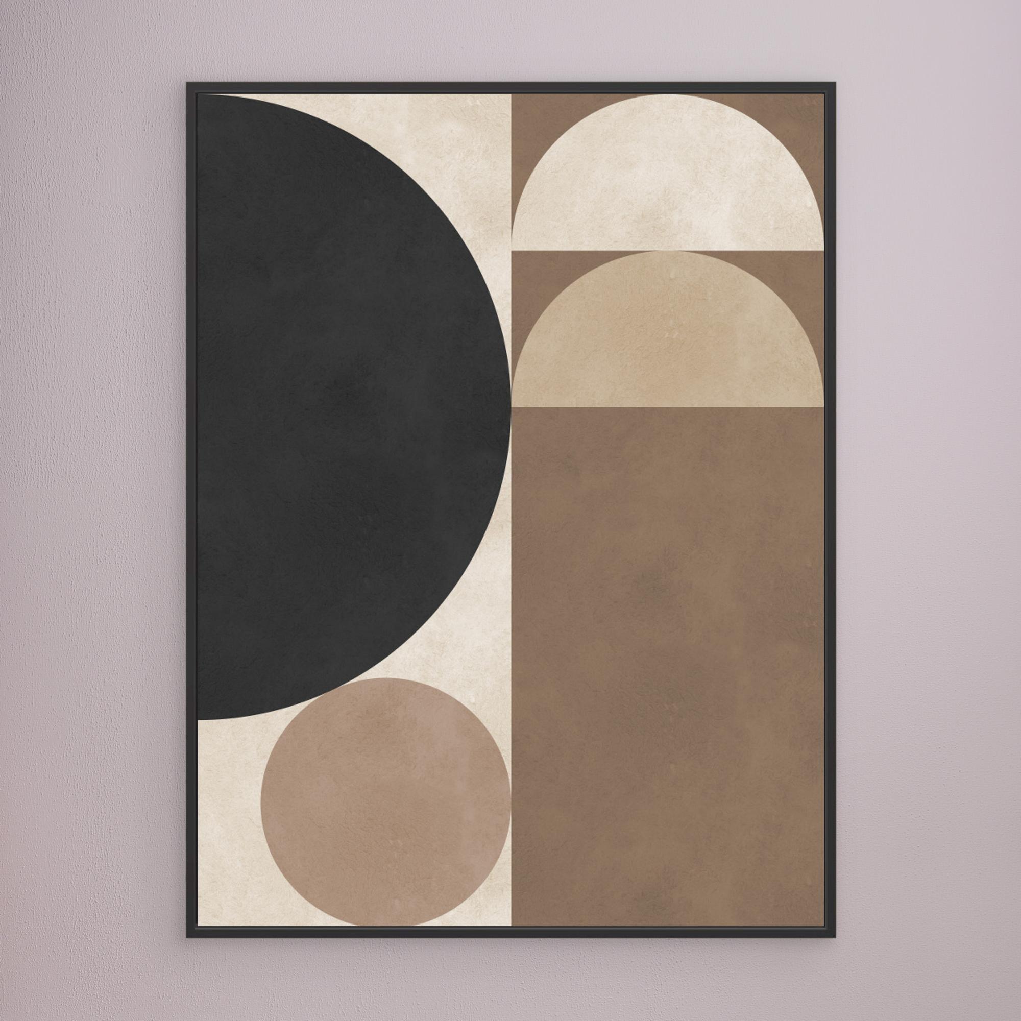 Brown geometry 6 by Vitor Costa