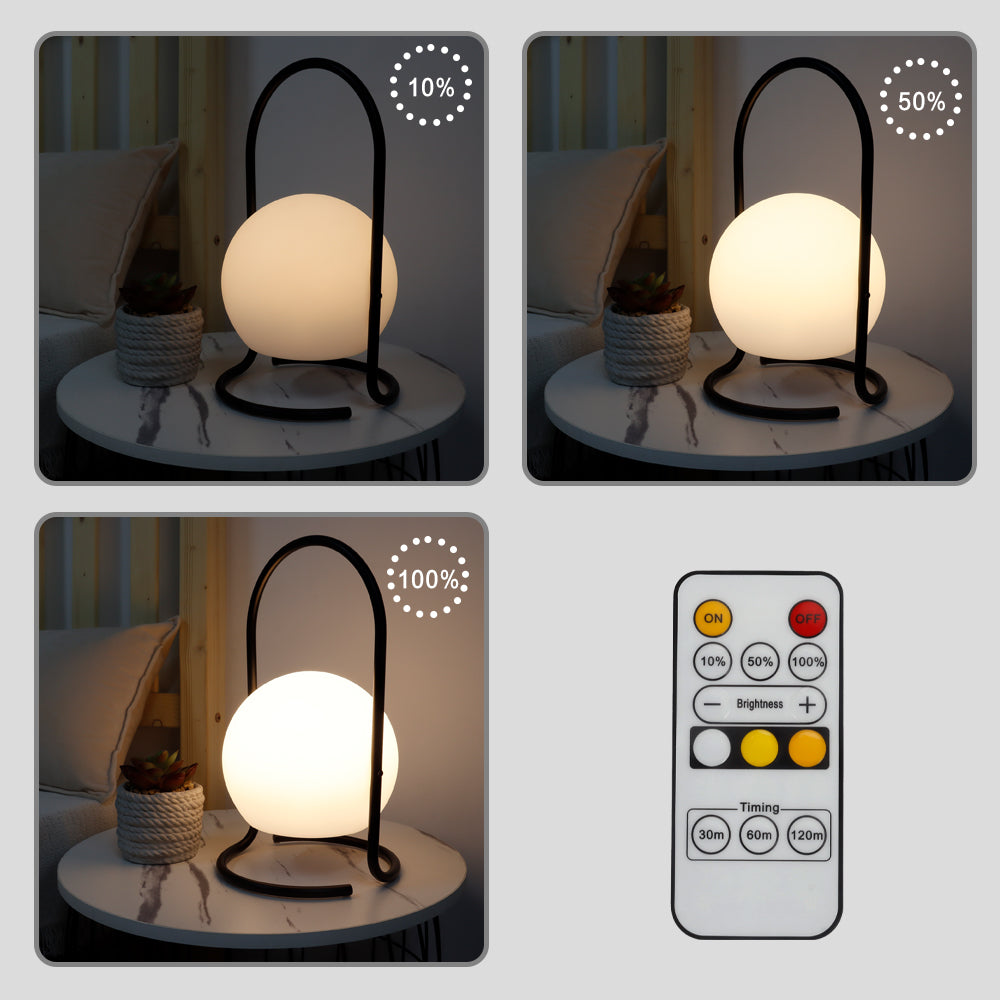 Portable Powerful 2600mAh LED Battery Operated Table Lamps-4