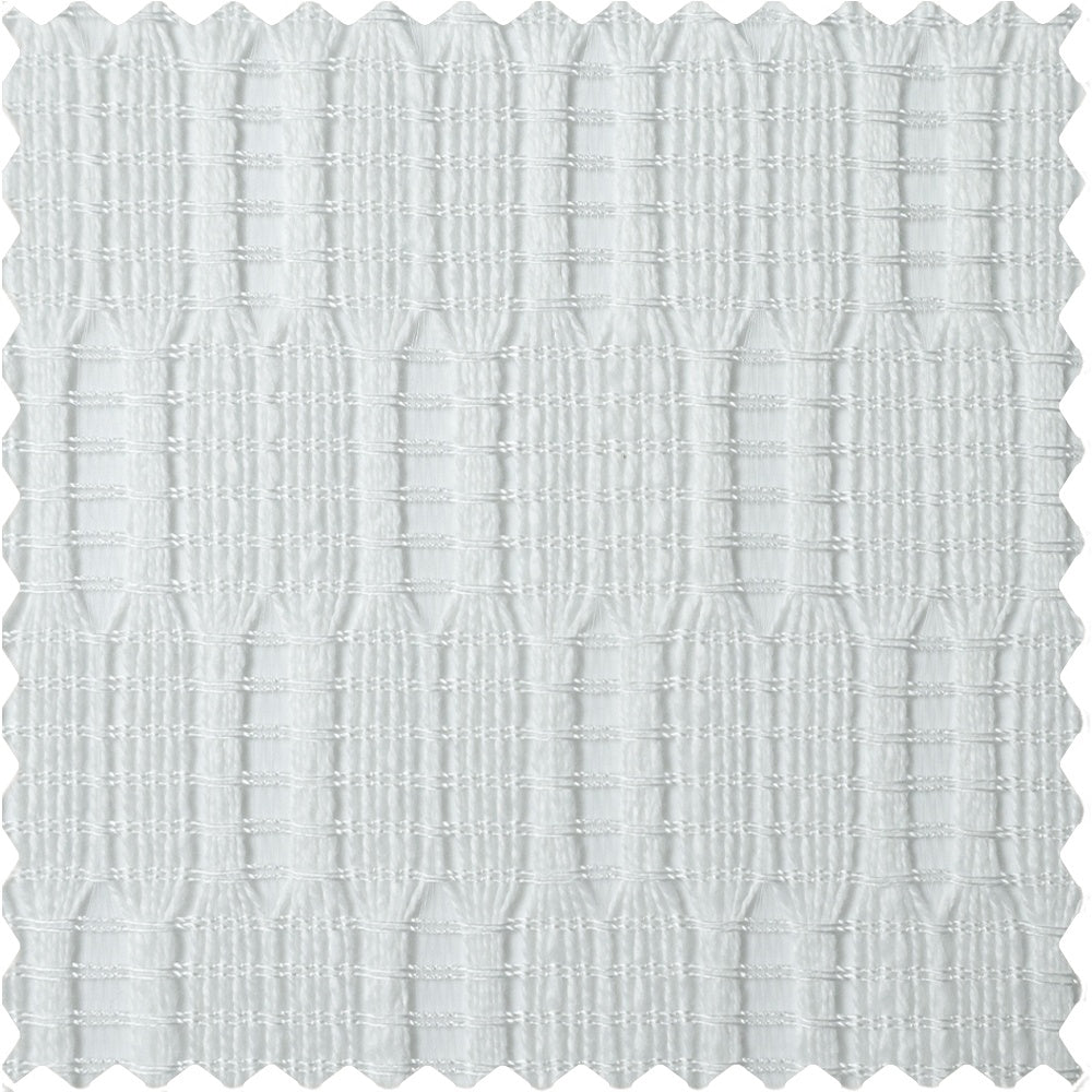 Orla Crochet Spindle Stripe Lace Sheer Curtains