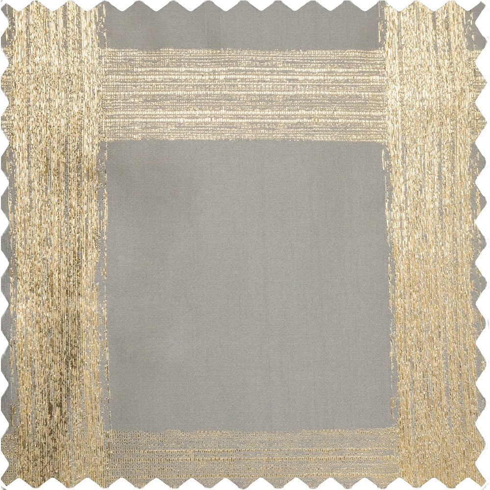 Cove Urban Metallic Plaid Jacquard Curtains