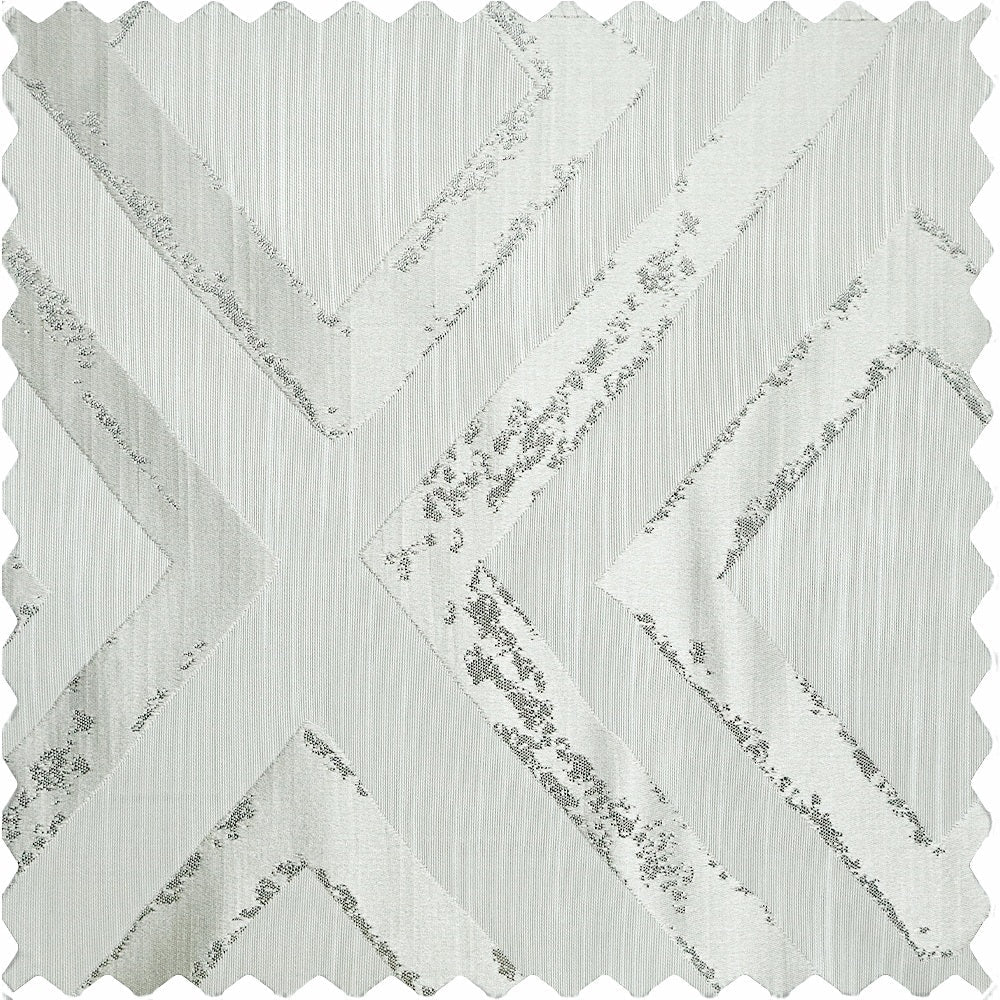 Robin Metallic Foil Diamond Pattern Curtains