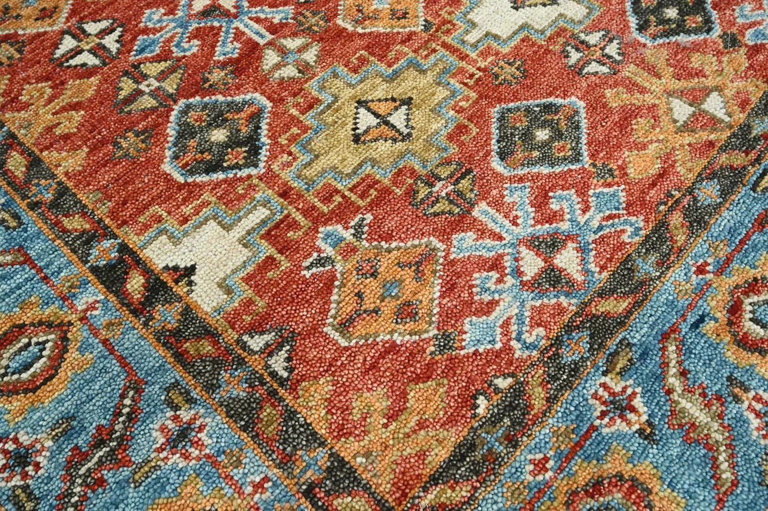 Multi Sizes Coral Hand Knotted Arts & Crafts/Mission Oushak Wool Oriental Area Rug