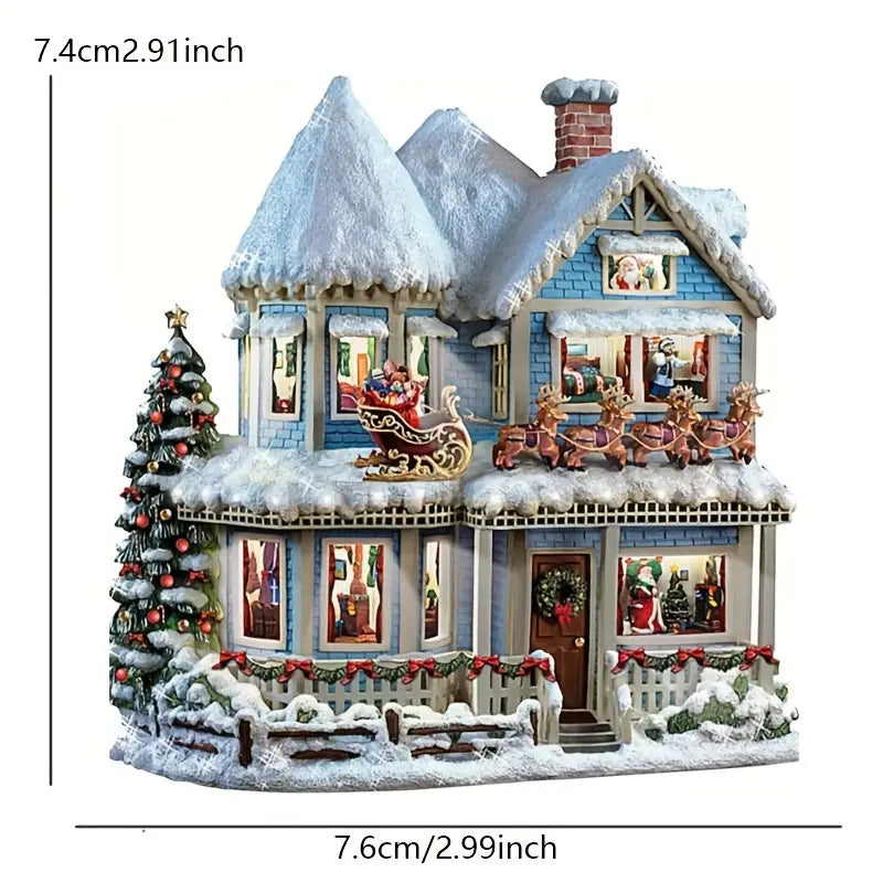 Santa Claus Hanging Christmas Tree Decoration - 10Pcs/Set-2