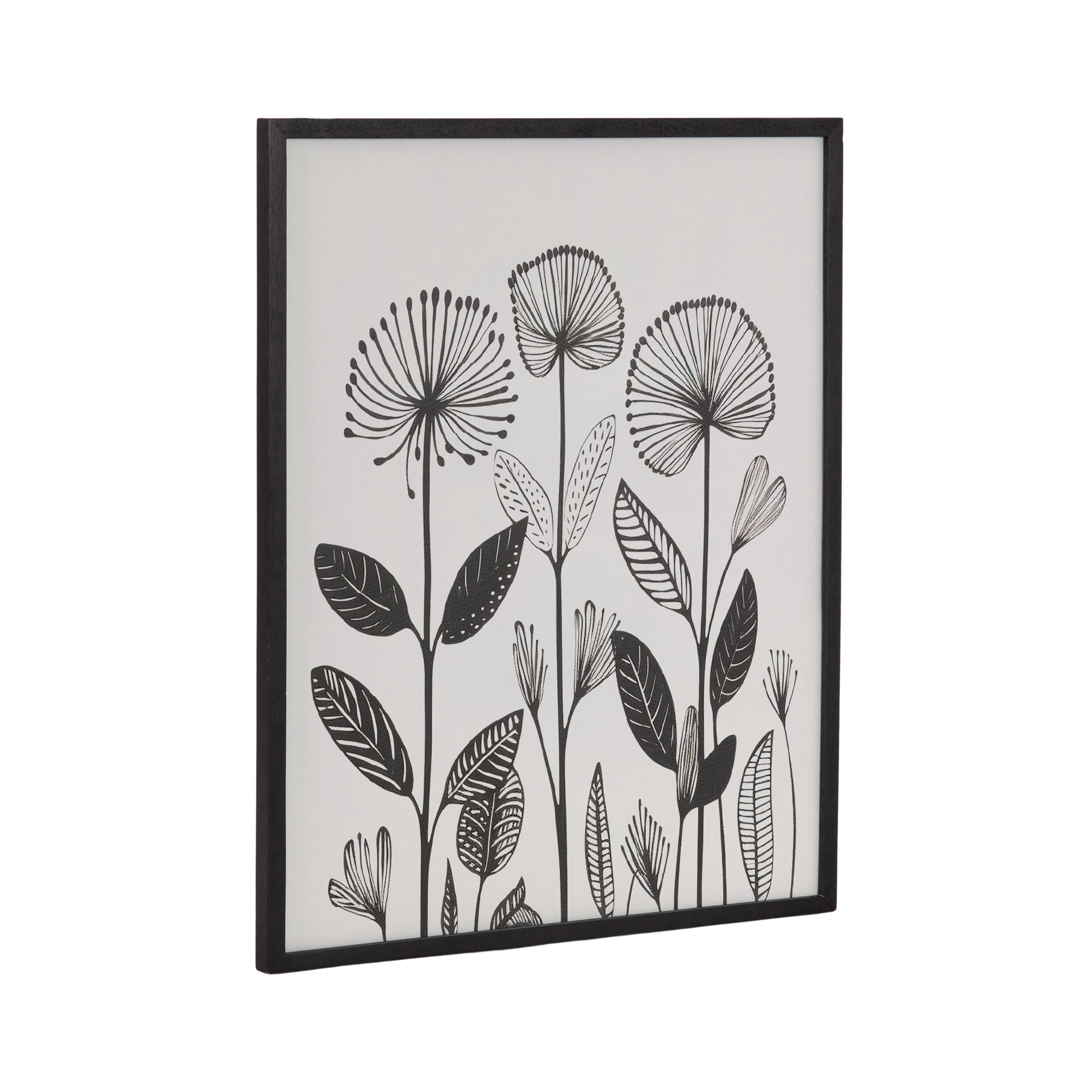 Gallery Simple Modern Linocut Botanicals Print by The Creative Bunch Studio