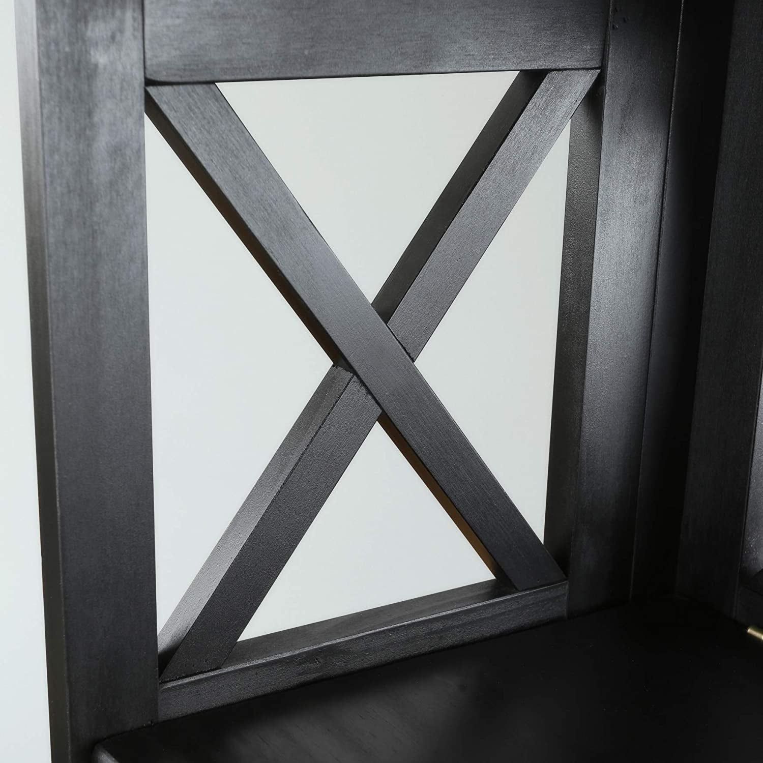 Eight Shelf Bookcase Solid Wood Construction For Home Office