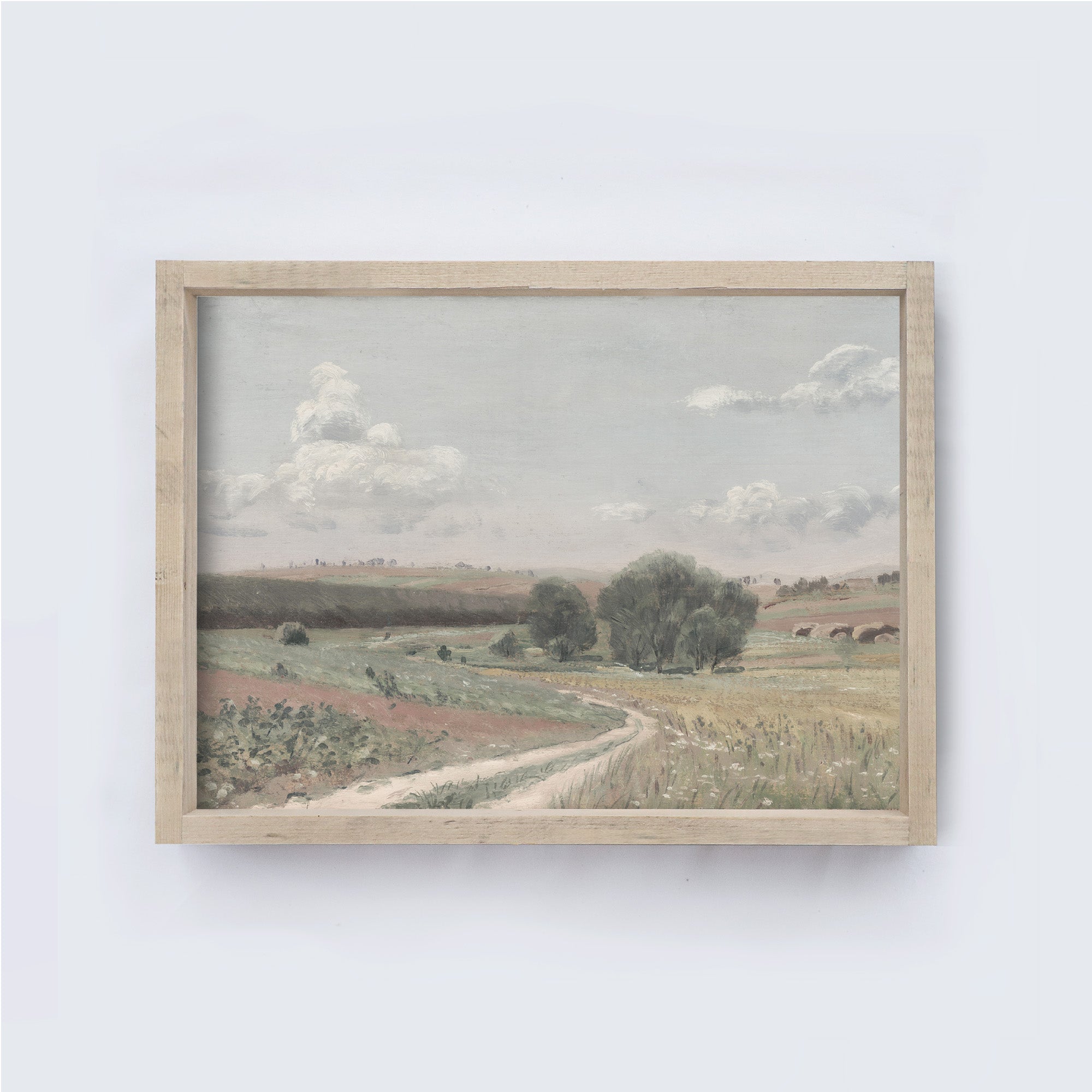 Countryside Wall Art | Vintage Landscape Country Print A200-0