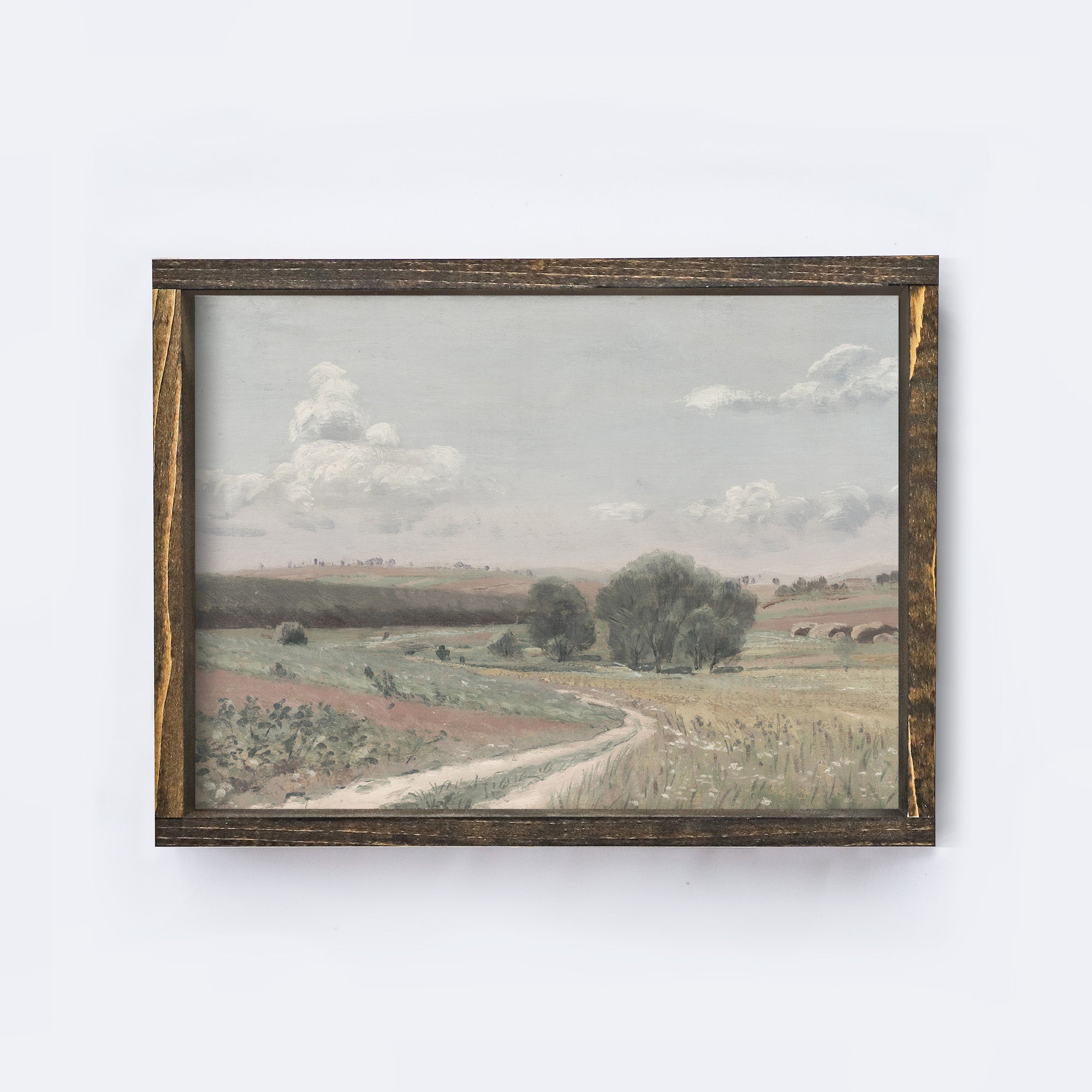 Countryside Wall Art | Vintage Landscape Country Print A200-2