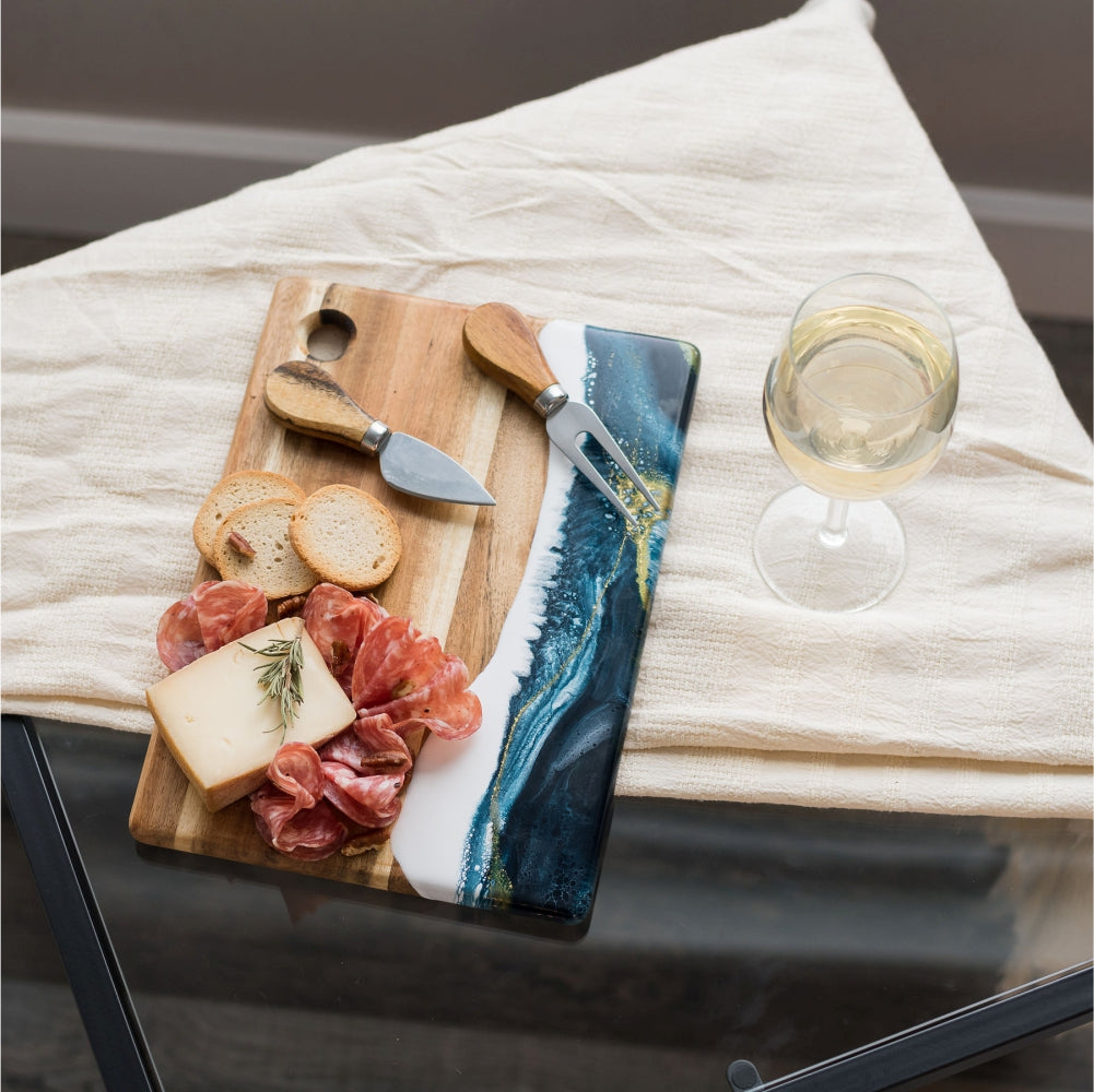 Small Acacia Cheese Board-4