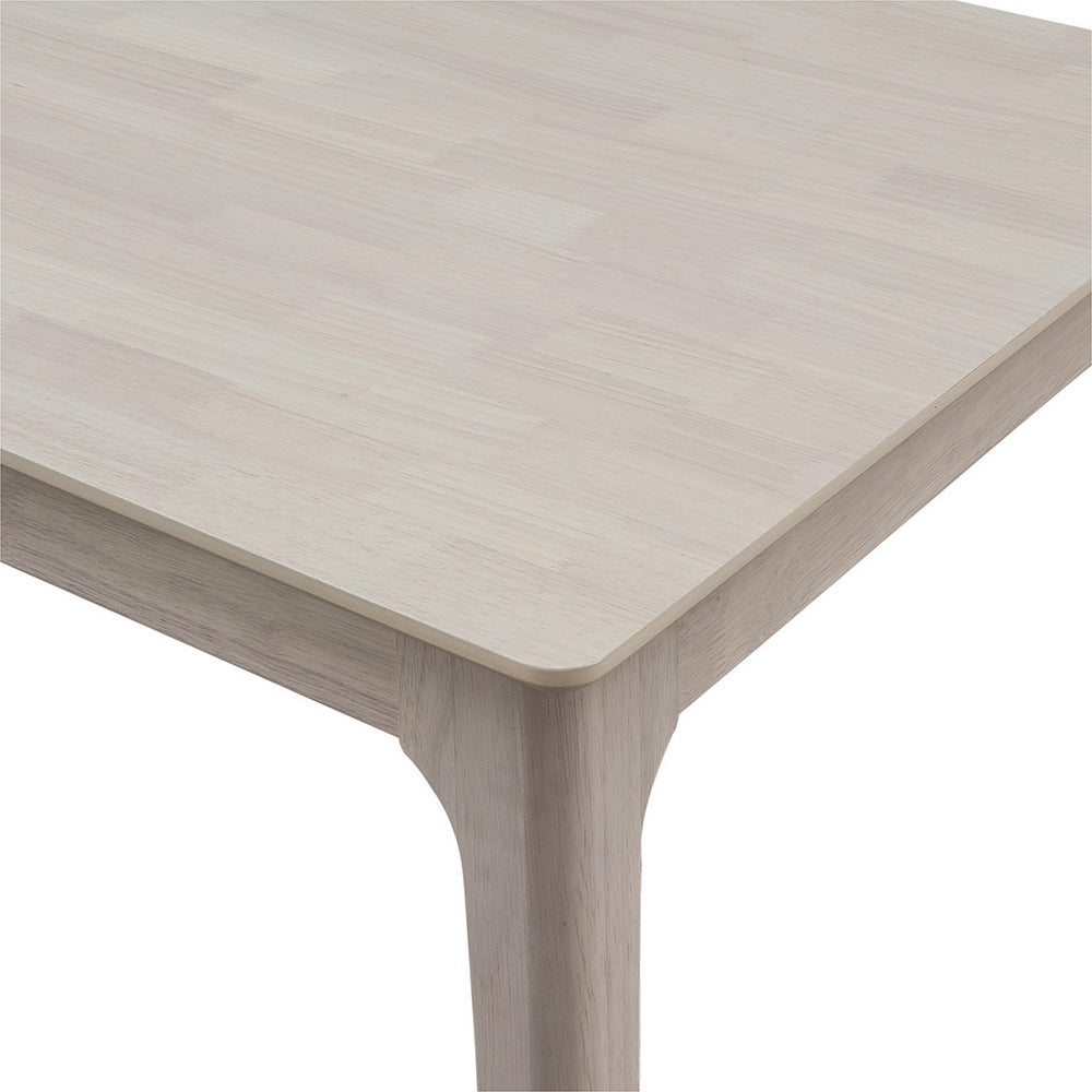 ACTU Farmhouse Dining Table Set with Upholstered Chairs for 4–6