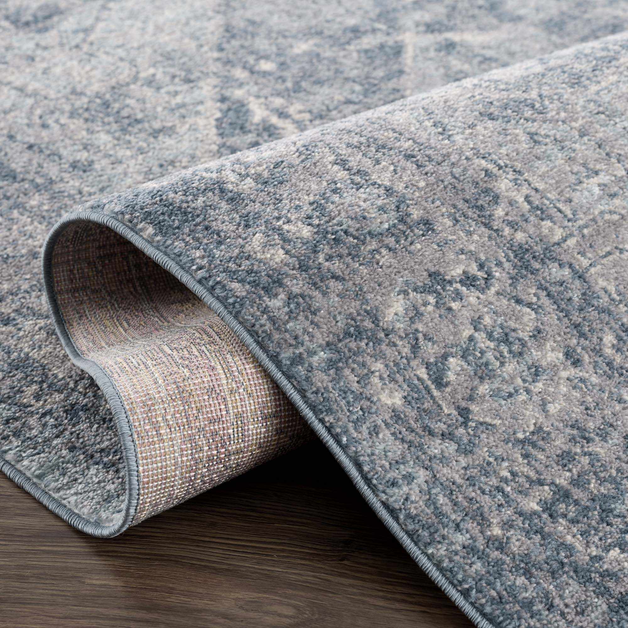 Peeta Blue Medallion Area Rug