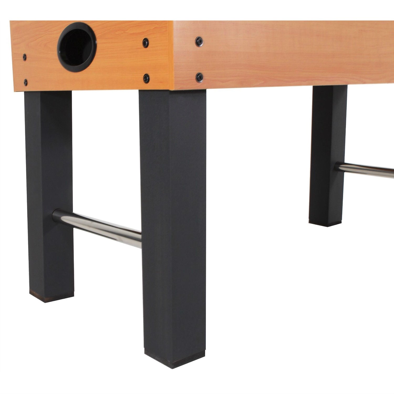 Classic Foosball Table with Abacus Scoring and Internal Ball Return-3