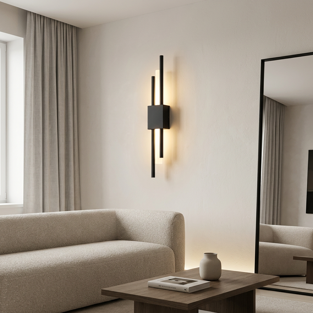 Metal Wall Lamp with Adjustable Arm | Modern Industrial Sconce for Any Room