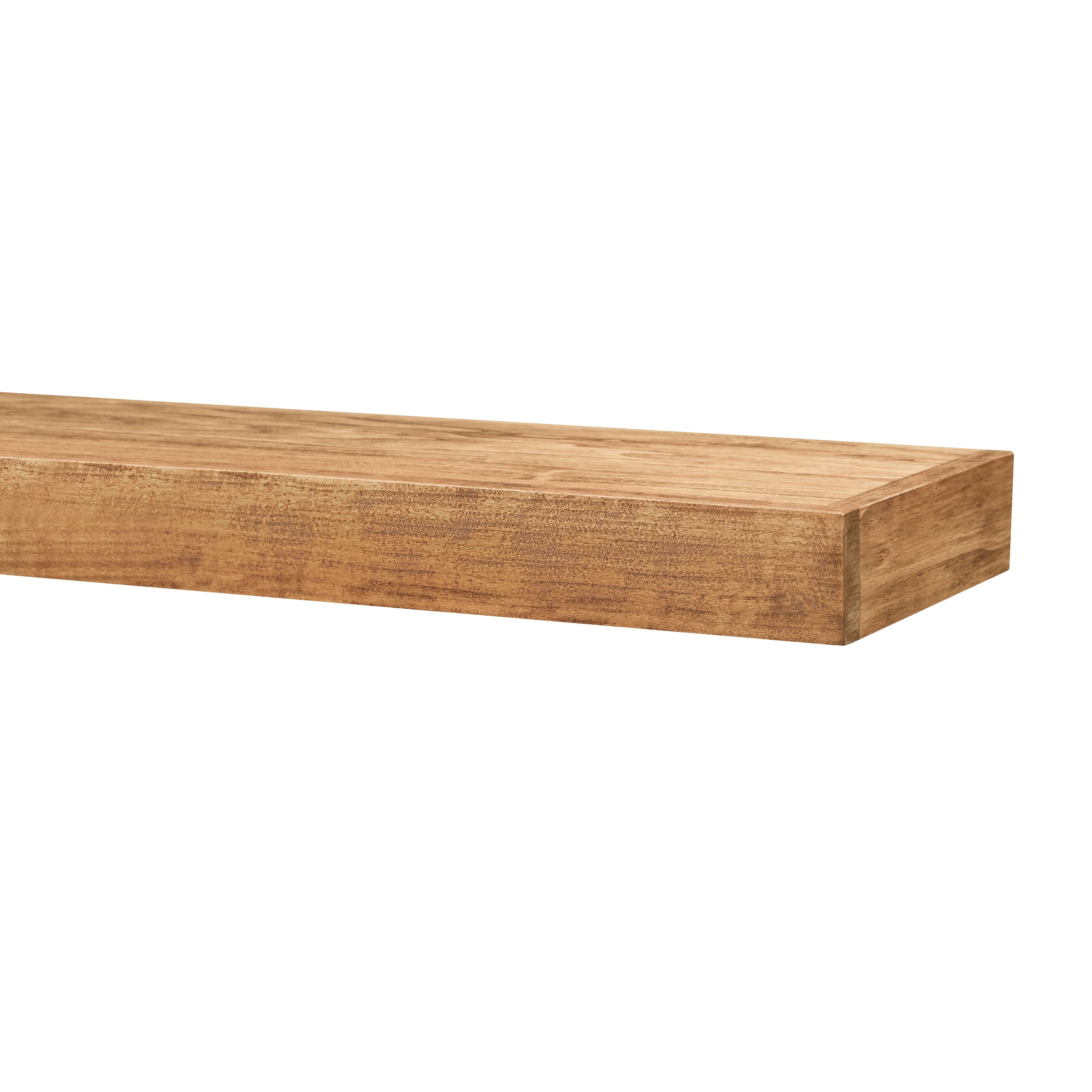 Farmhouse Floating Kitchen Shelf – Real Wood
