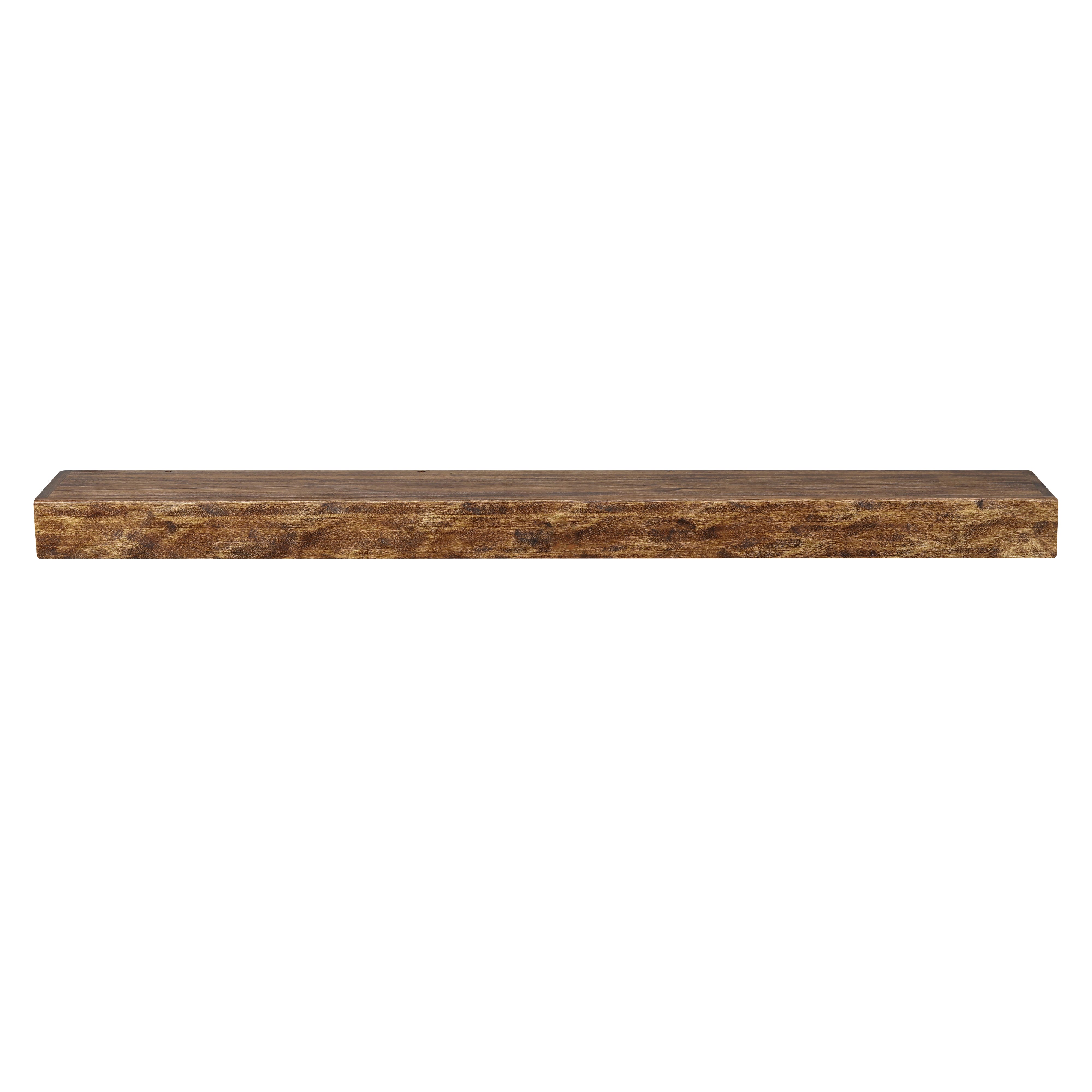 Hewn Floating Kitchen Shelf – Real Wood