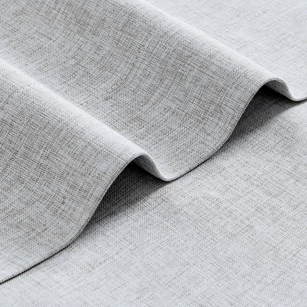 Aiden 100% Blackout Linen Textued Curtains